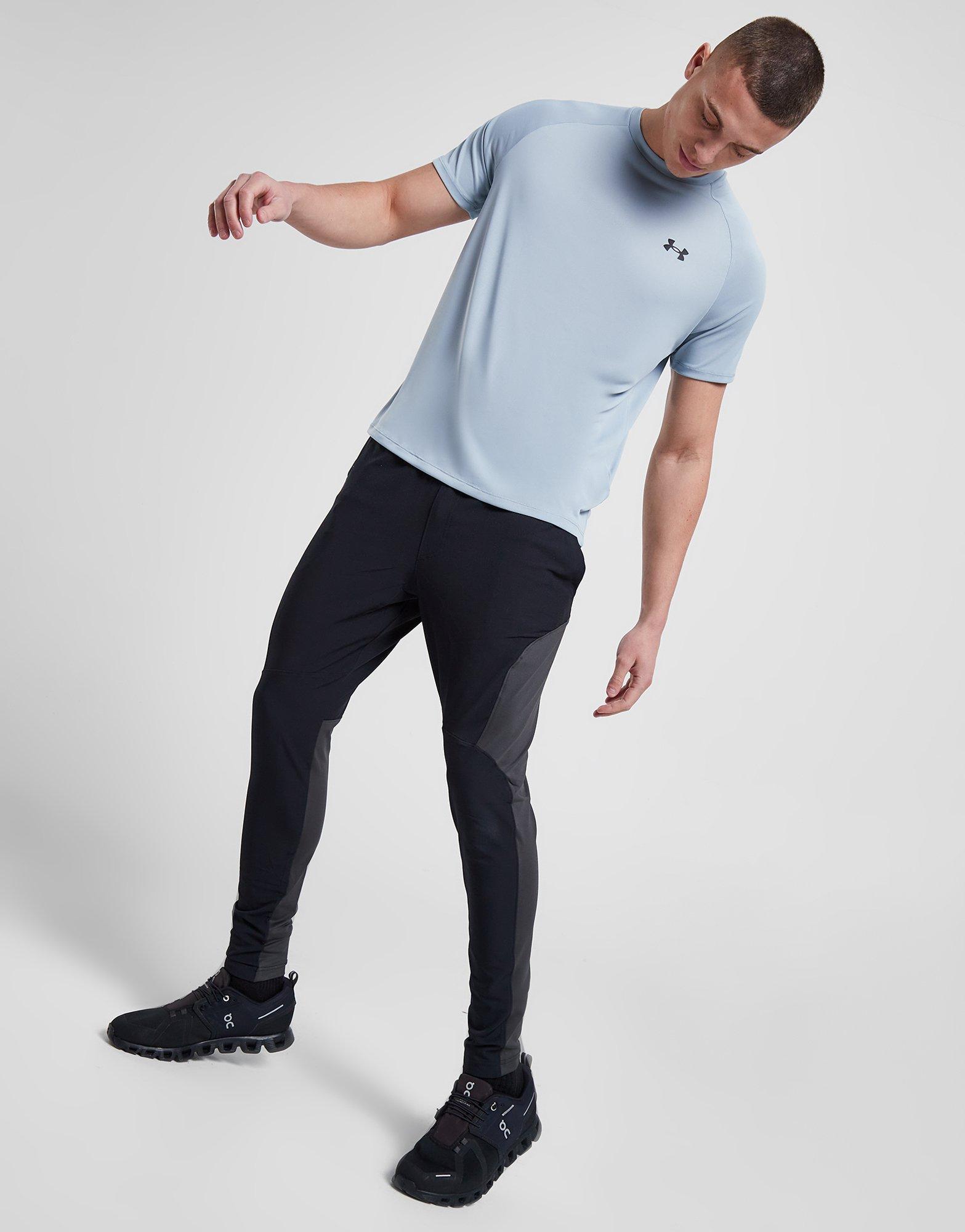 PANTALÓN UNDER ARMOUR, CON PUÑO PARA HOMBRE, NEGRO