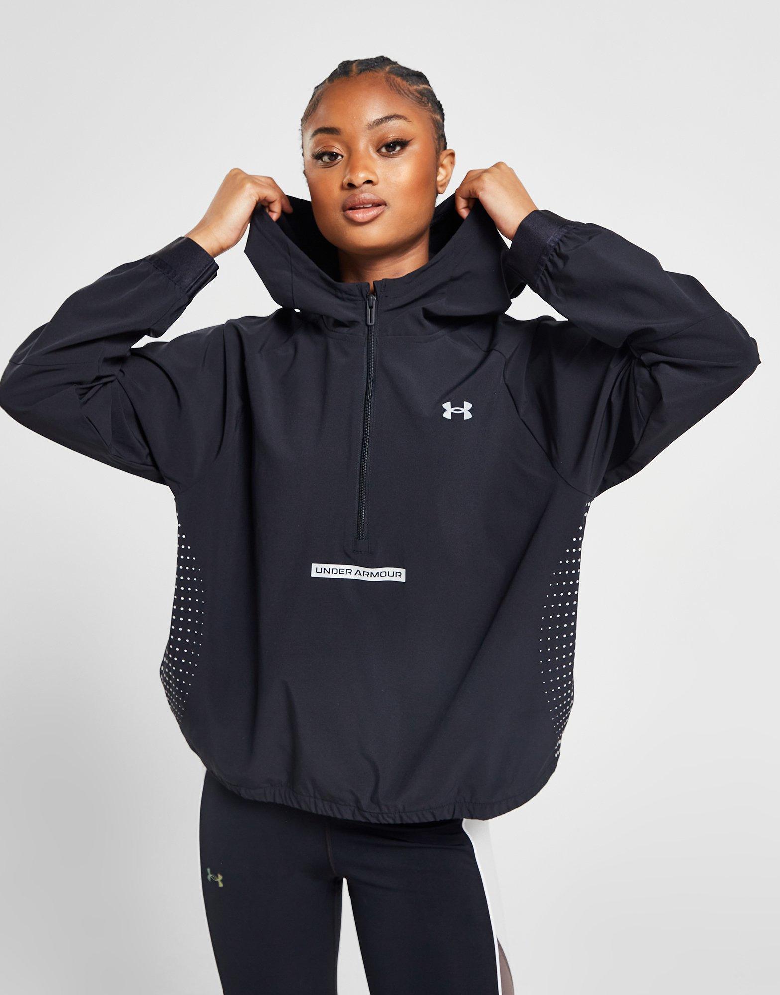 cómodo inicial Zapatos Under Armour chaqueta Woven 1/2 Zip en Negro | JD Sports España