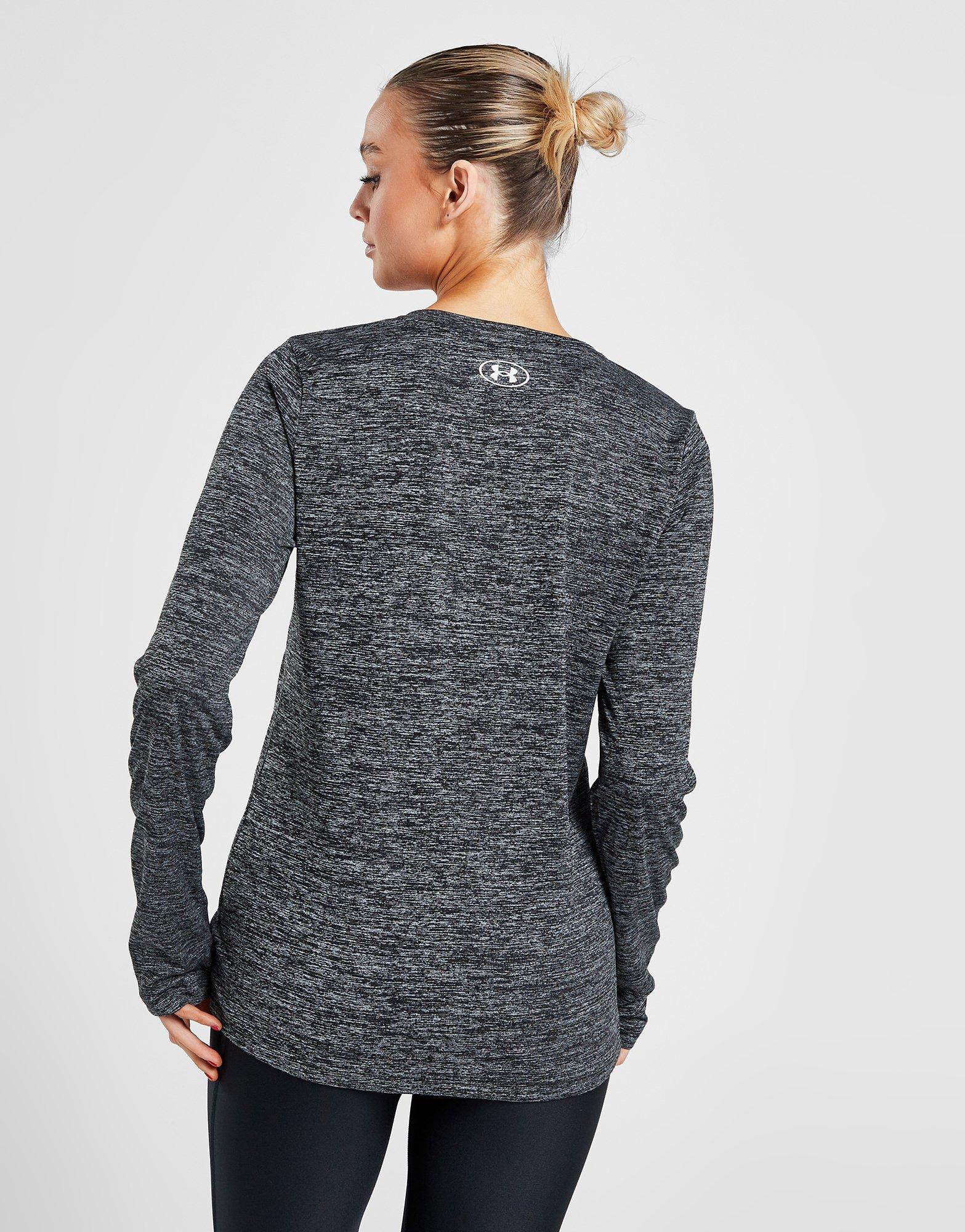 Black Under Armour Tech Twist Long Sleeve Crew Top - JD Sports Global