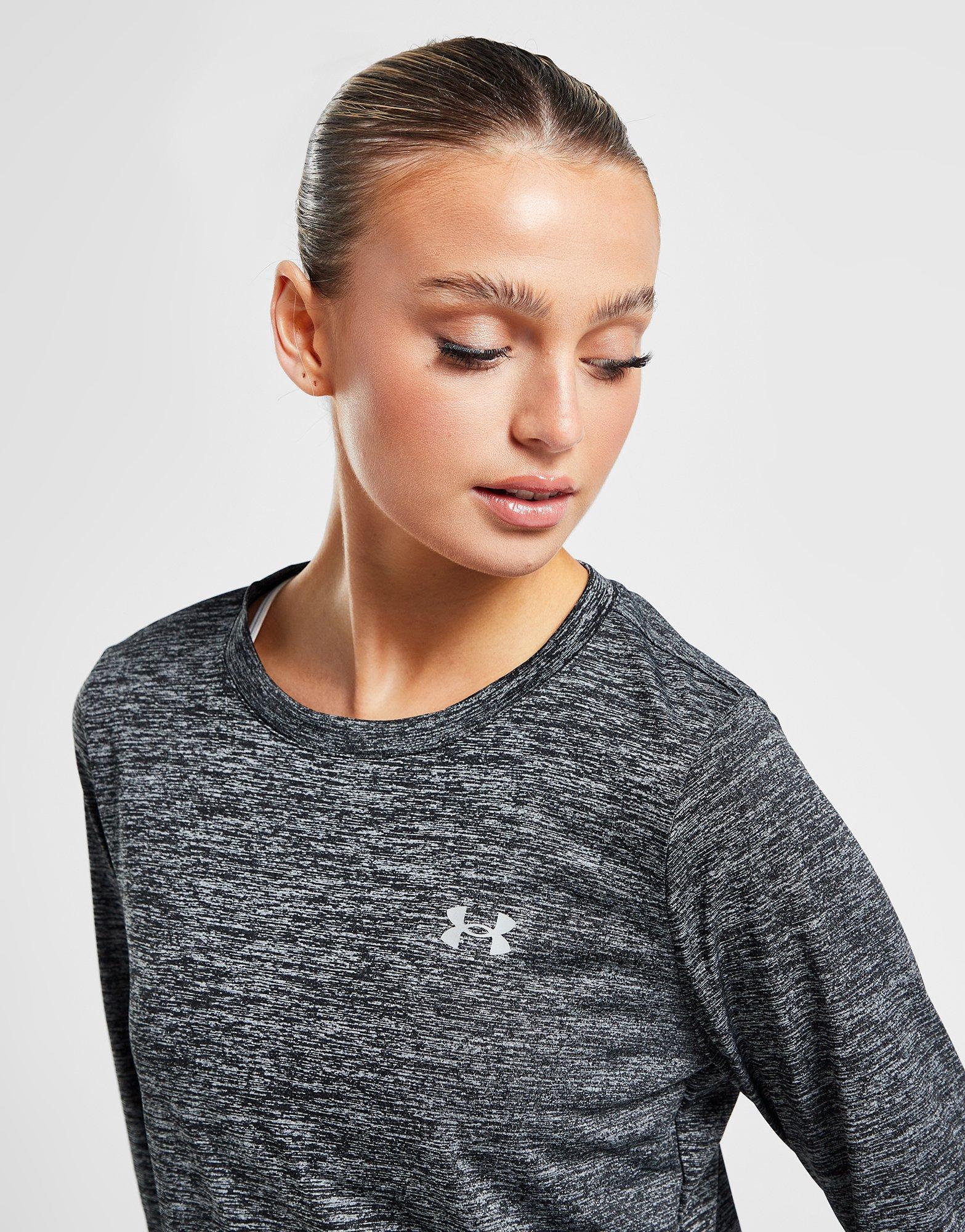 Black Under Armour Tech Twist Long Sleeve Crew Top - JD Sports Global