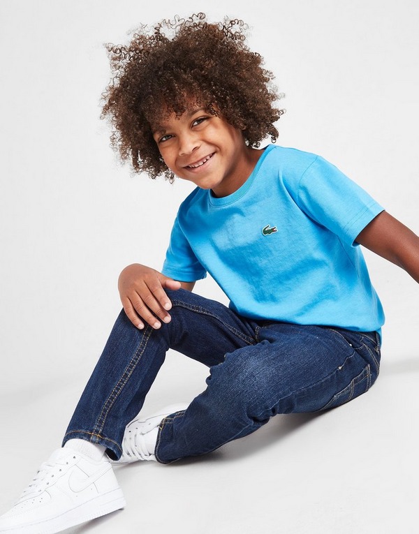 tunge Grisling Råd Blue Lacoste Small Logo T-Shirt Children | JD Sports Global