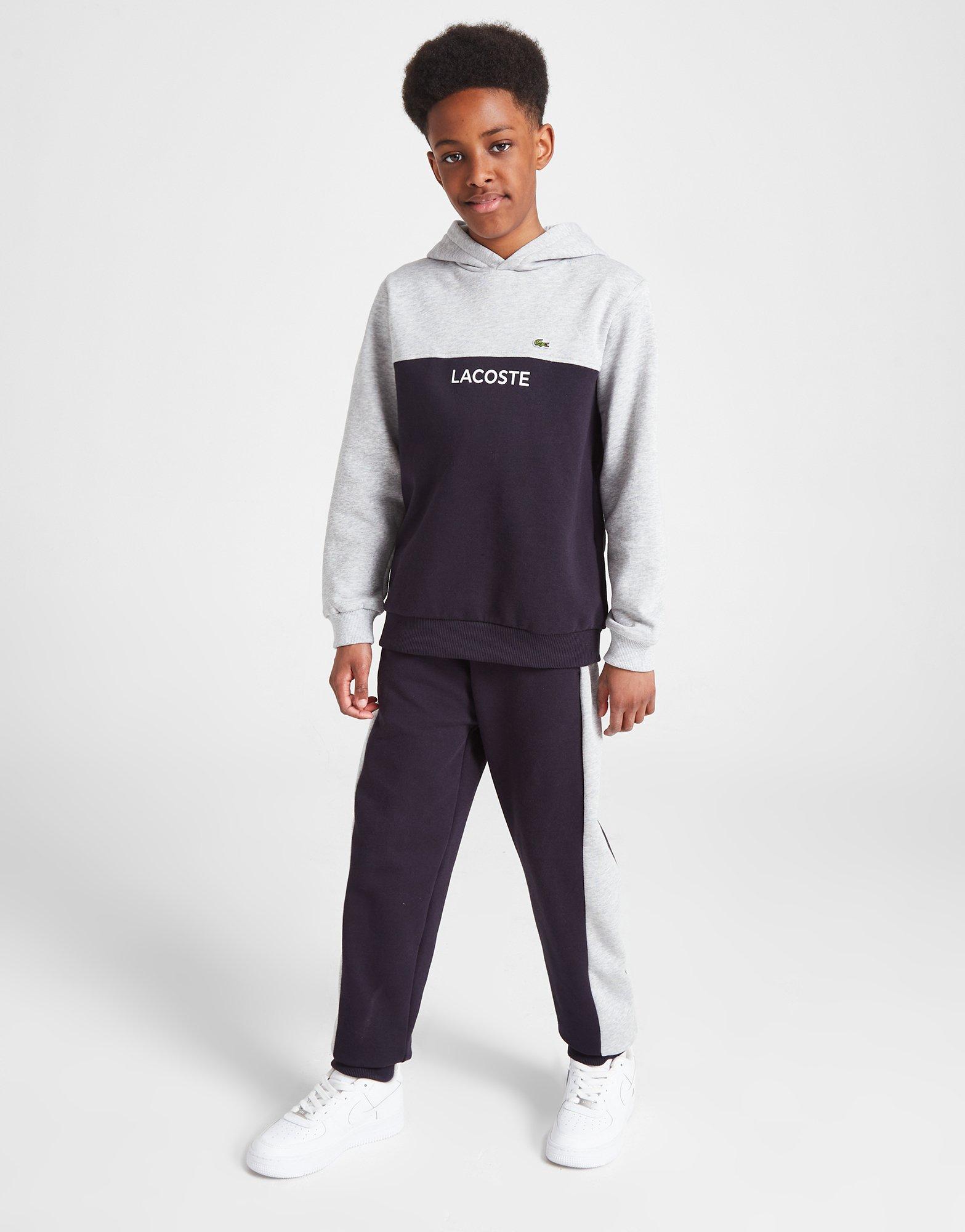 Lacoste Cut & Sew Overhead Hoodie Junior