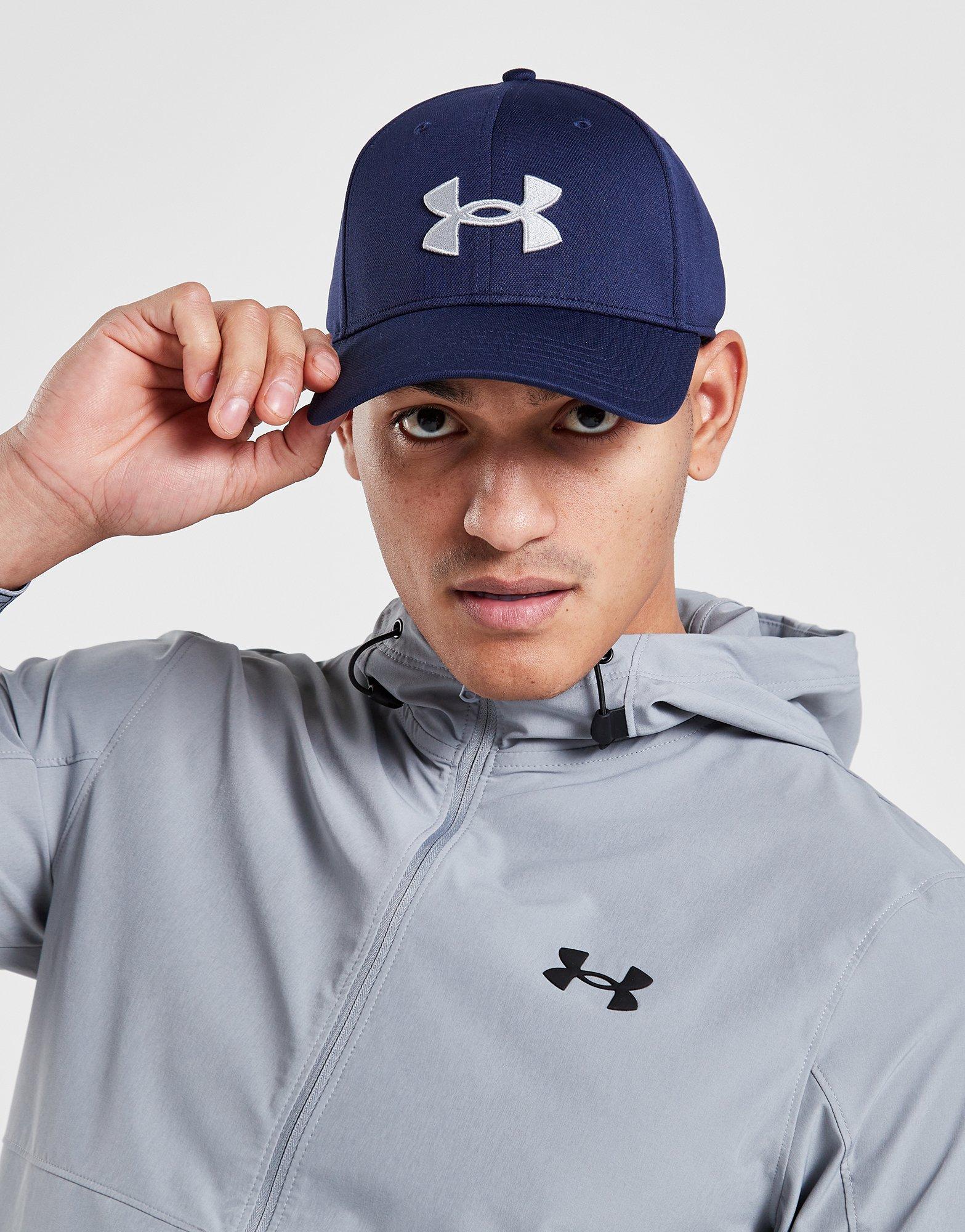 Navy under store armour cap