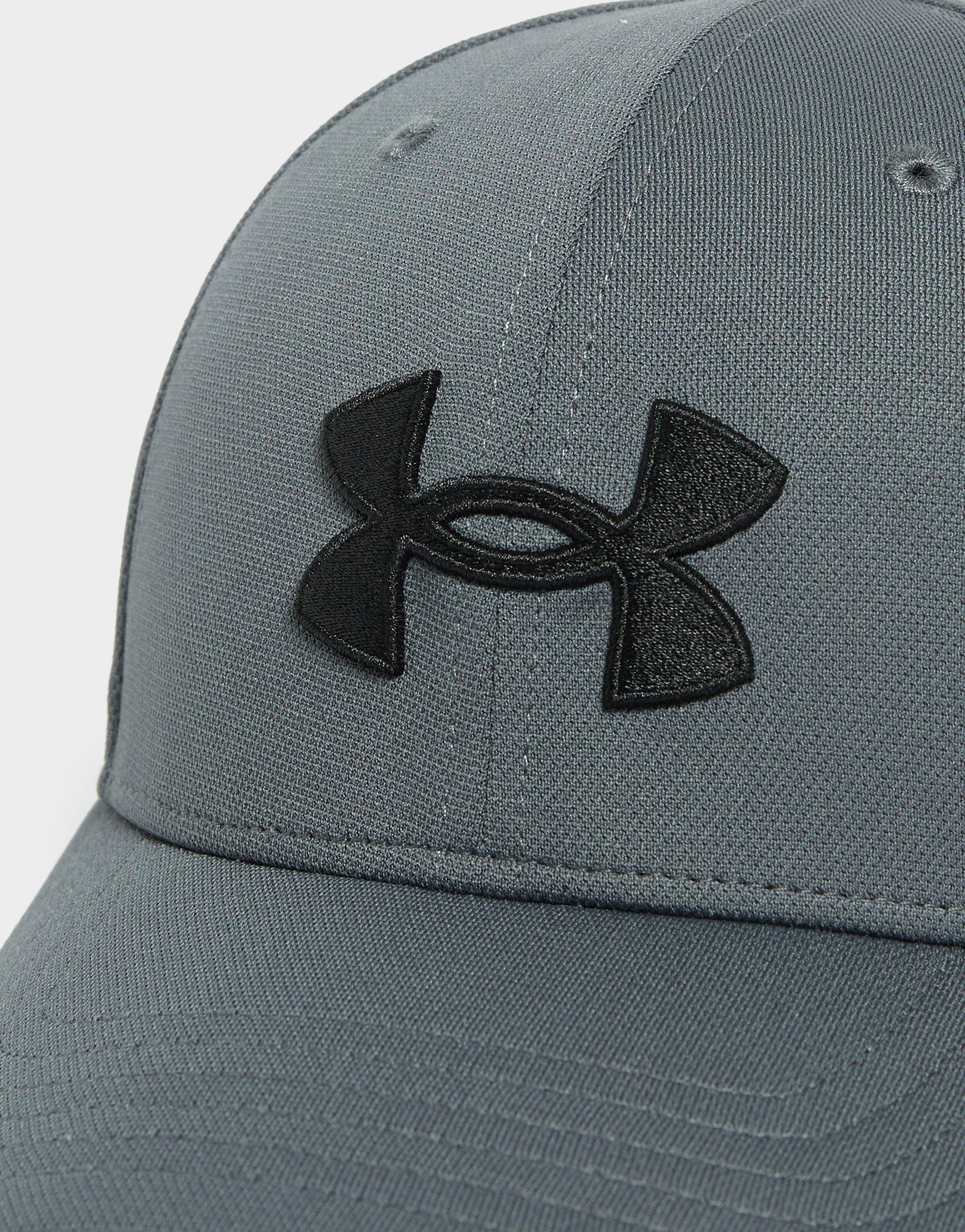 Under Armour Blitzing Baseball Cap, Pitch Grey/Black at John Lewis &  Partners