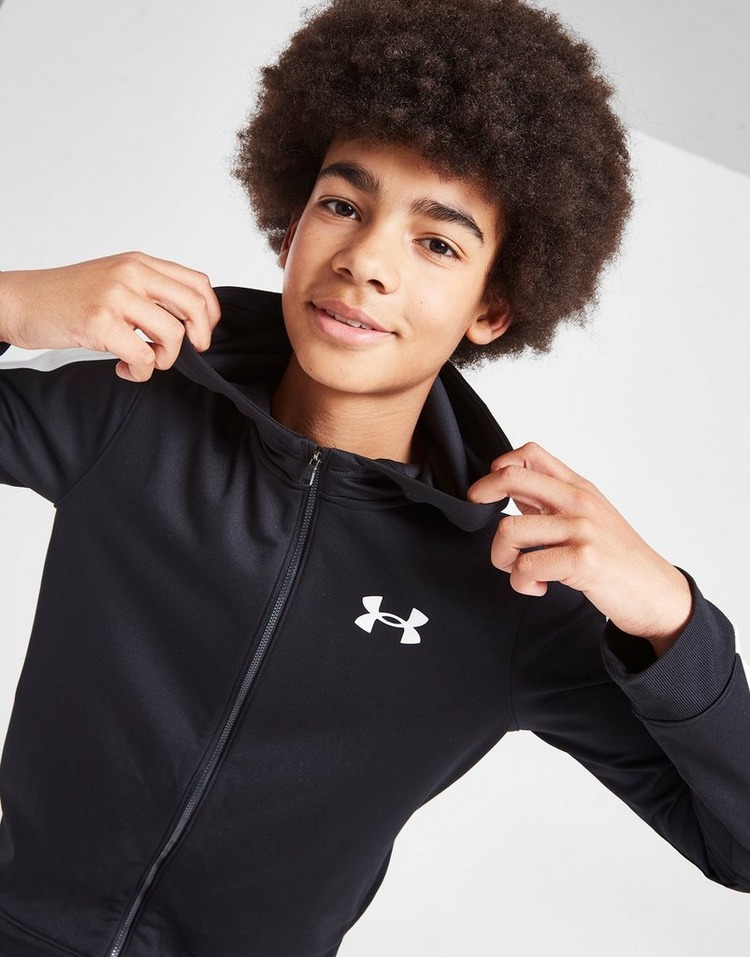 White Under Armour Knit Tracksuit Junior | JD Sports UK