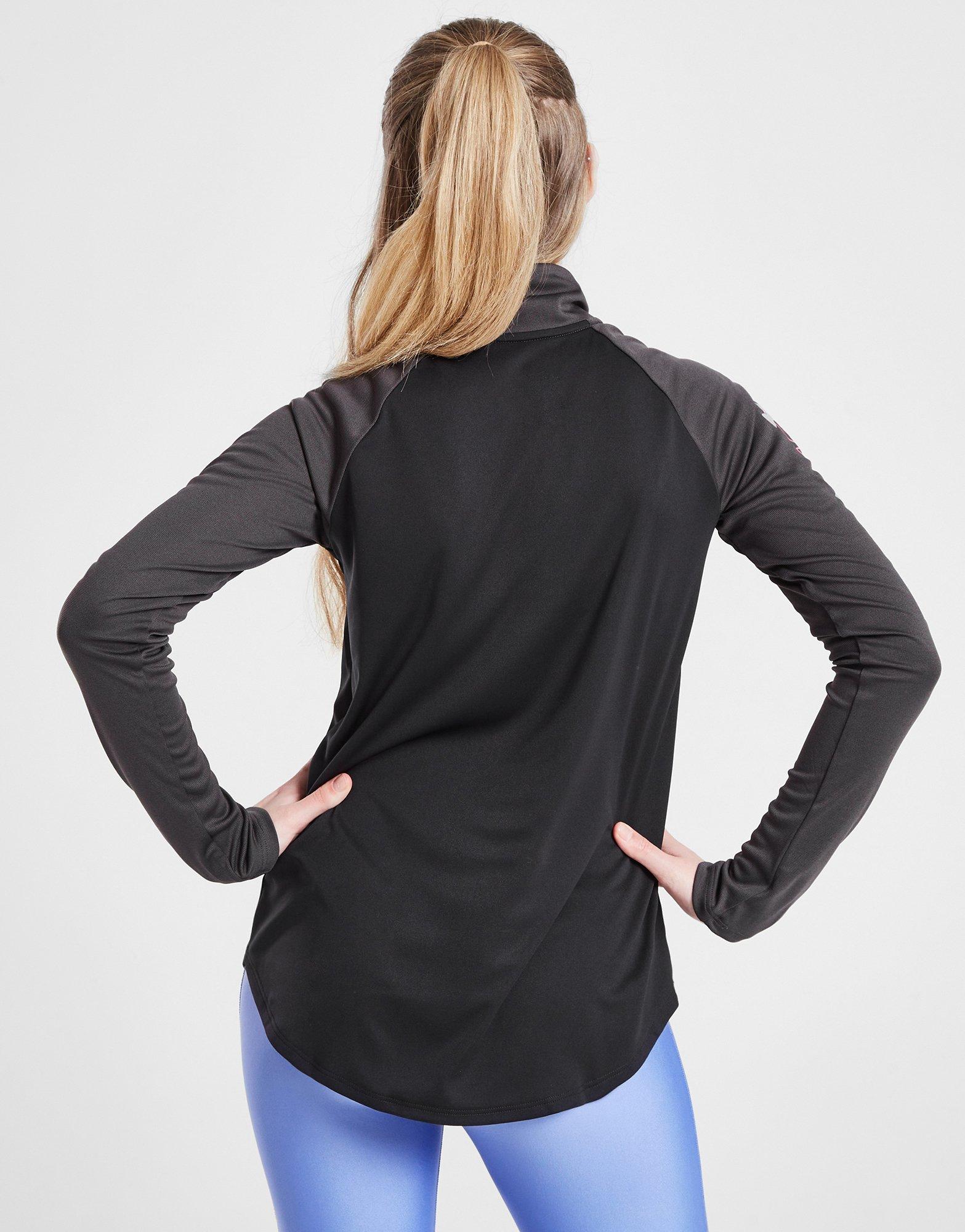 Under Armour Girls' Fitness Tech Graphic 1/2 Zip Top Junior