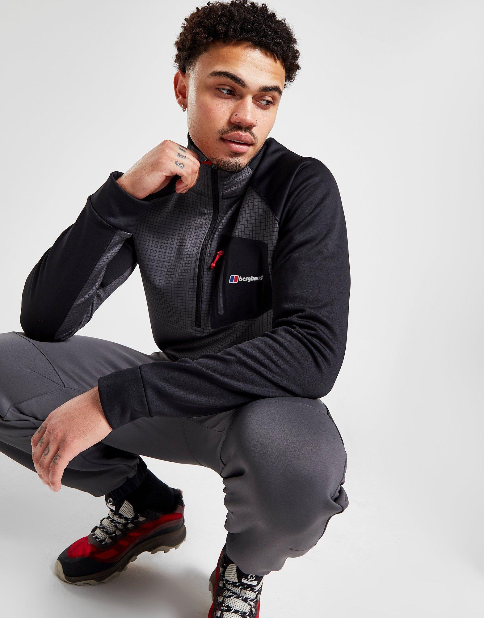 Grey Berghaus Sidley 1/2 Zip Sweatshirt | JD Sports Malaysia
