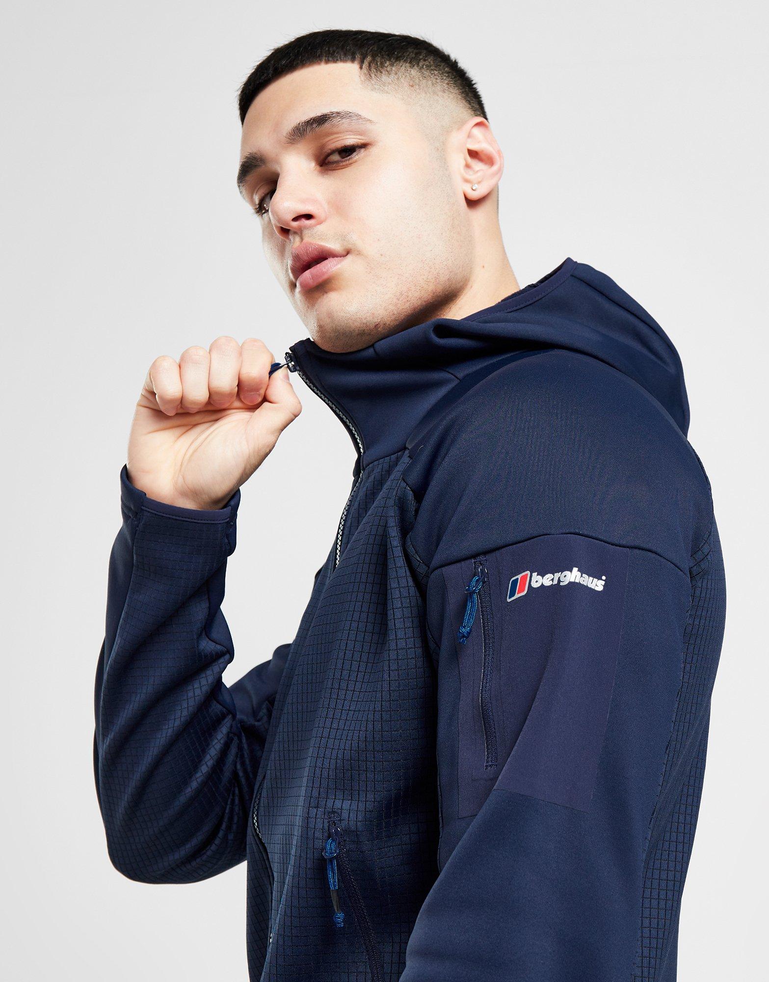 Berghaus Sidley Full Zip Hoodie Herren Blau - JD Sports Deutschland