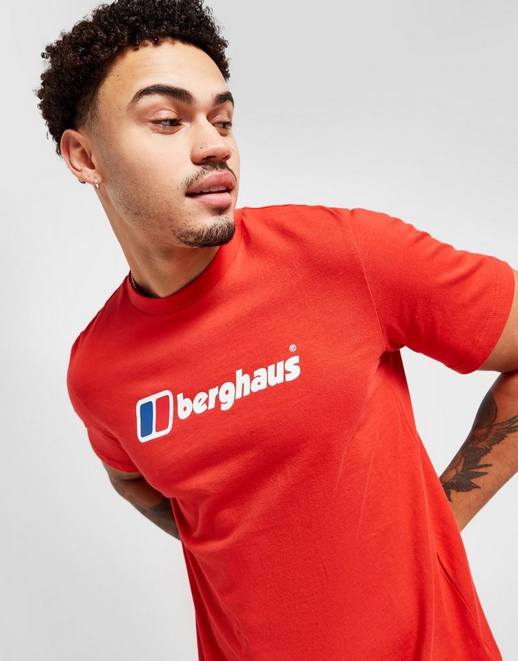 Berghaus camiseta Large Logo en Rojo | JD Sports España