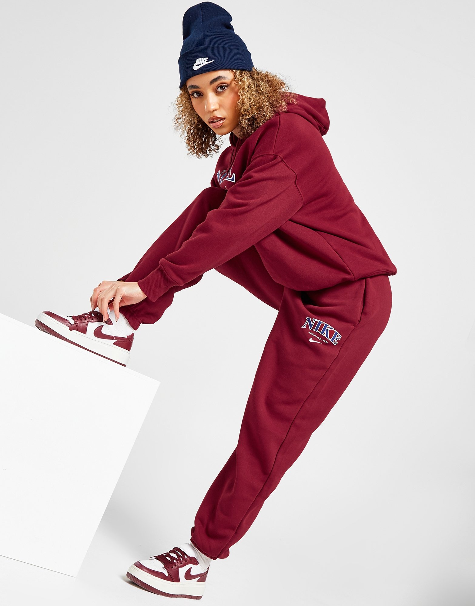 Red Nike Varsity Joggers - JD Sports Global