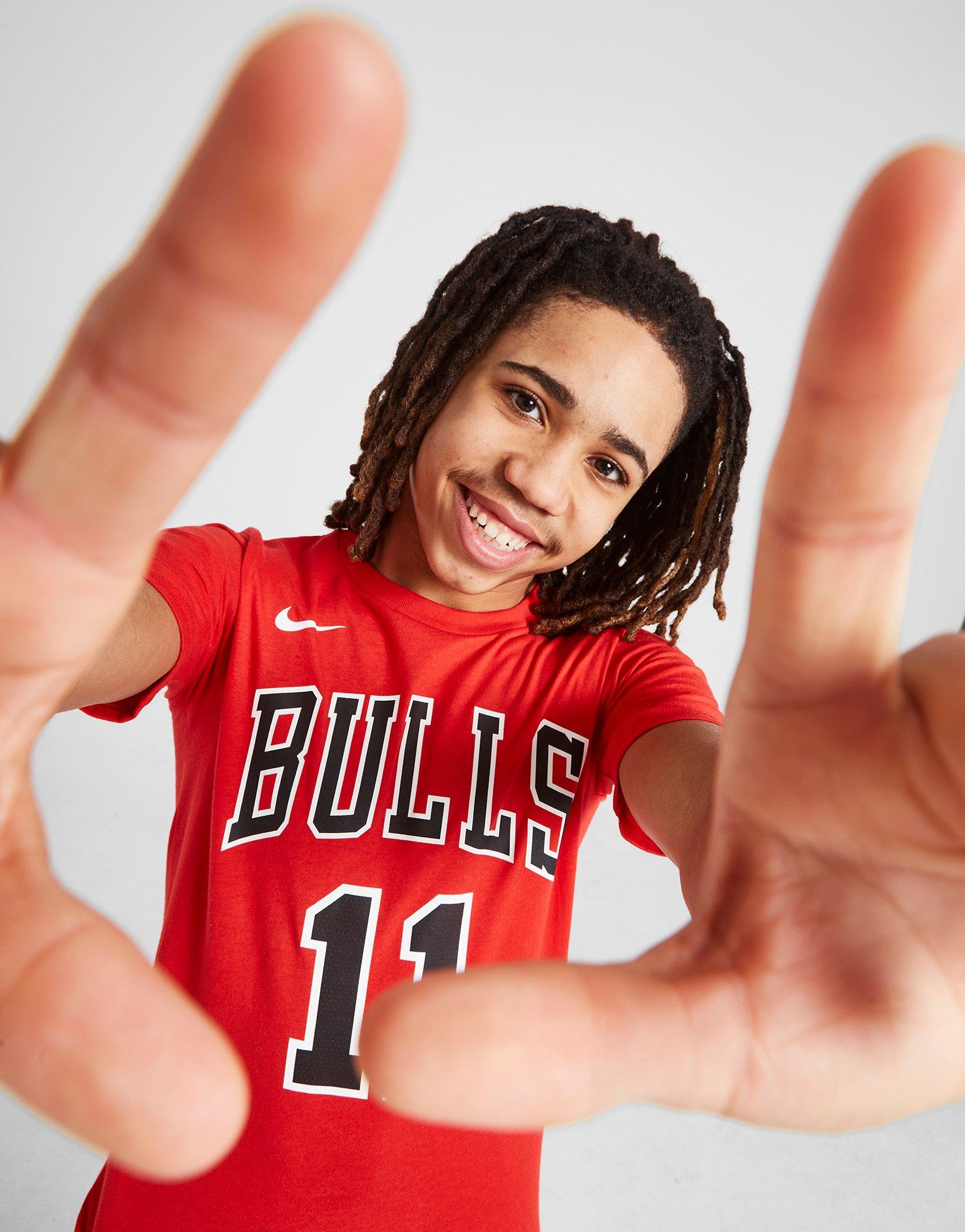 Chicago Bulls Nike Long Sleeve Practice T-Shirt - Youth