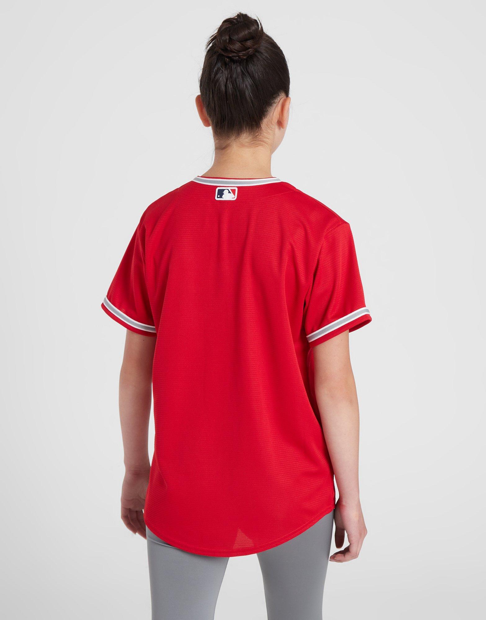 Red Nike MLB LA Angels Alternate Jersey Junior - JD Sports