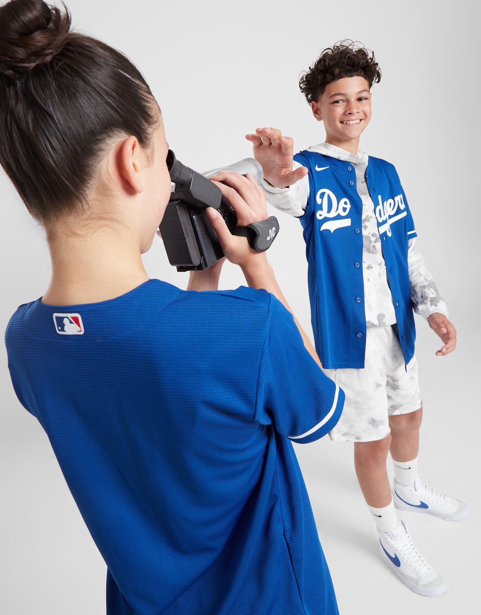 Blue Nike Los Angeles Dodgers Alternate Jersey - JD Sports NZ