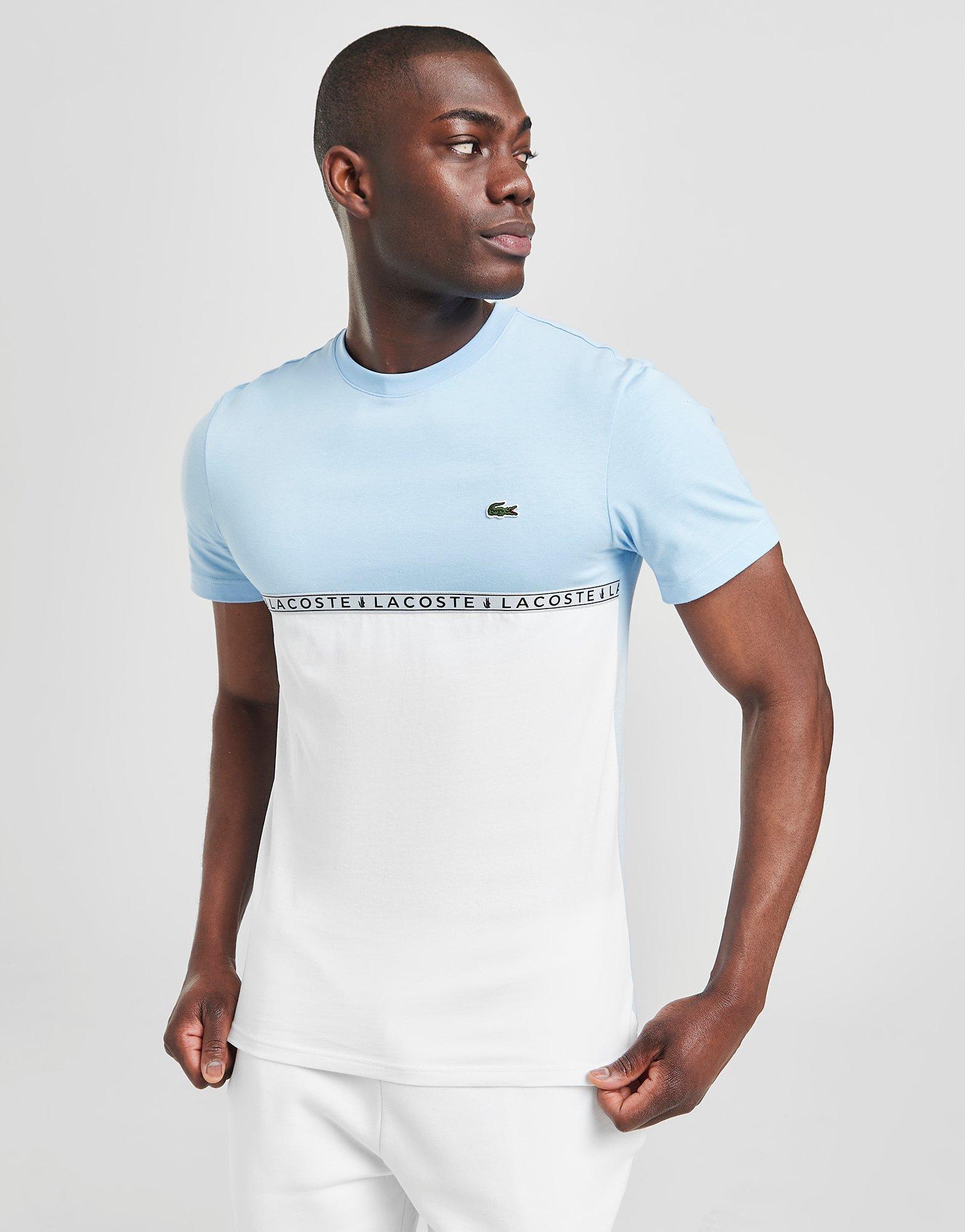 Lacoste Colour Block Tape T-Shirt