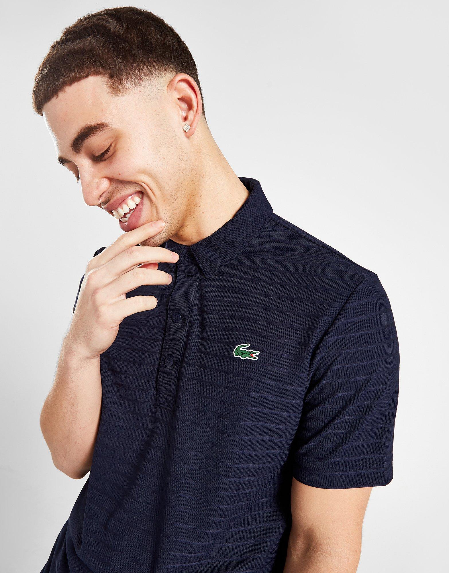 Brug for dæmning to uger Lacoste Golf Striped Polo Shirt - JD Sports Danmark