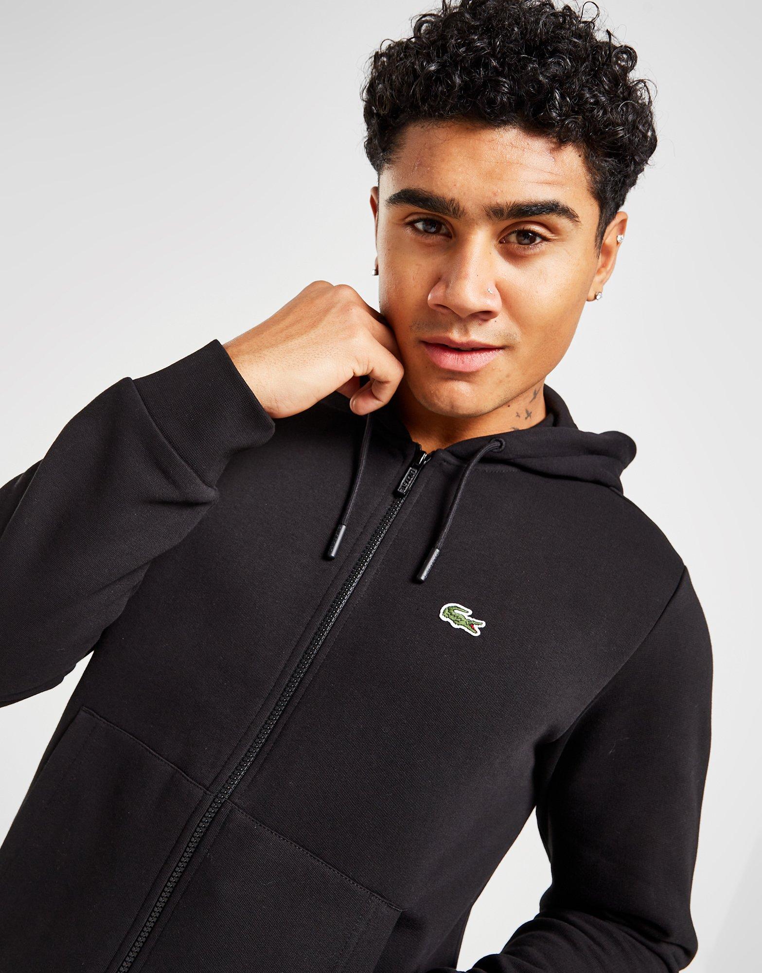 Lacoste core full zip hoodie new arrivals