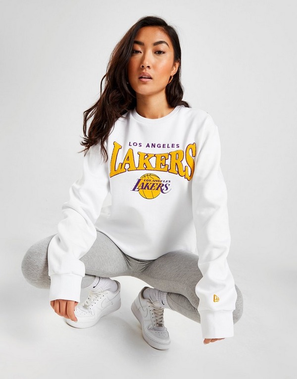 New Era NBA Los Angeles Lakers Logo Felpa Donna