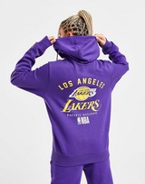New Era NBA Los Angeles Lakers Crest Felpa con cappuccio Donna