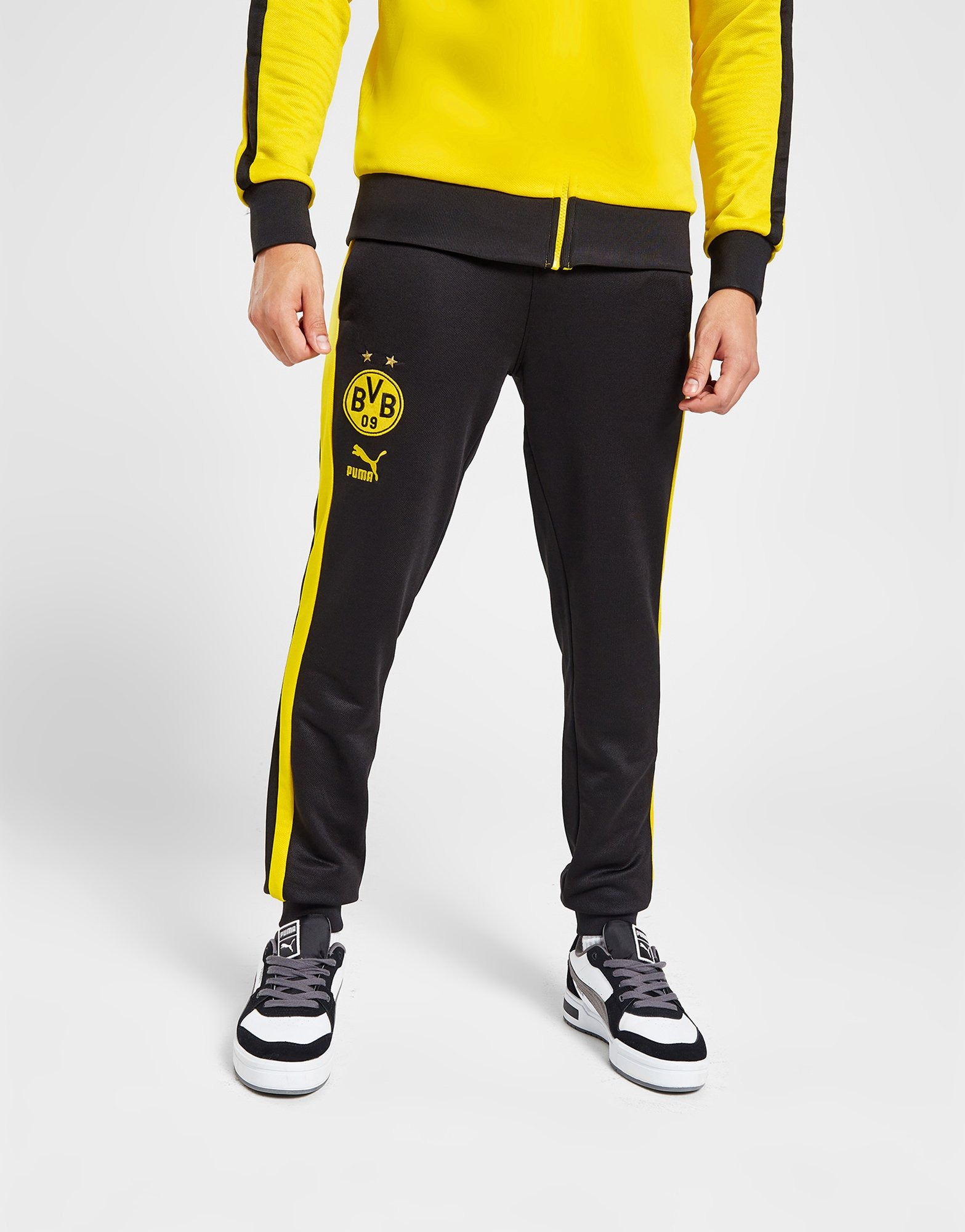 Puur Gelijk schaal Zwart Puma Borussia Dortmund T7 Track Pants - JD Sports Nederland