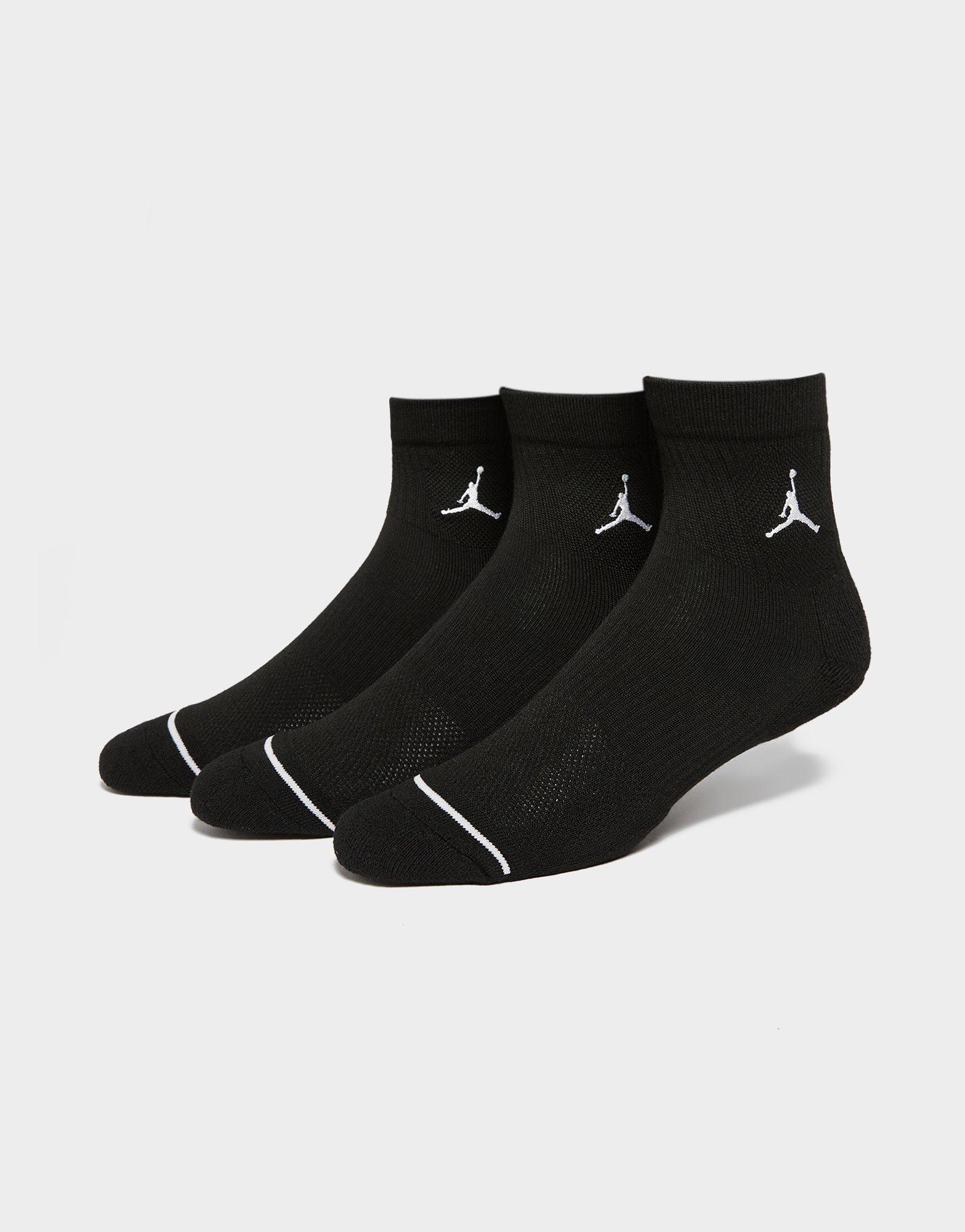 Lot de 3 paires de chaussette Jordan Jumpman Crew Jordan en noir pour  garçon (3-16 ans), Galeries Lafayette