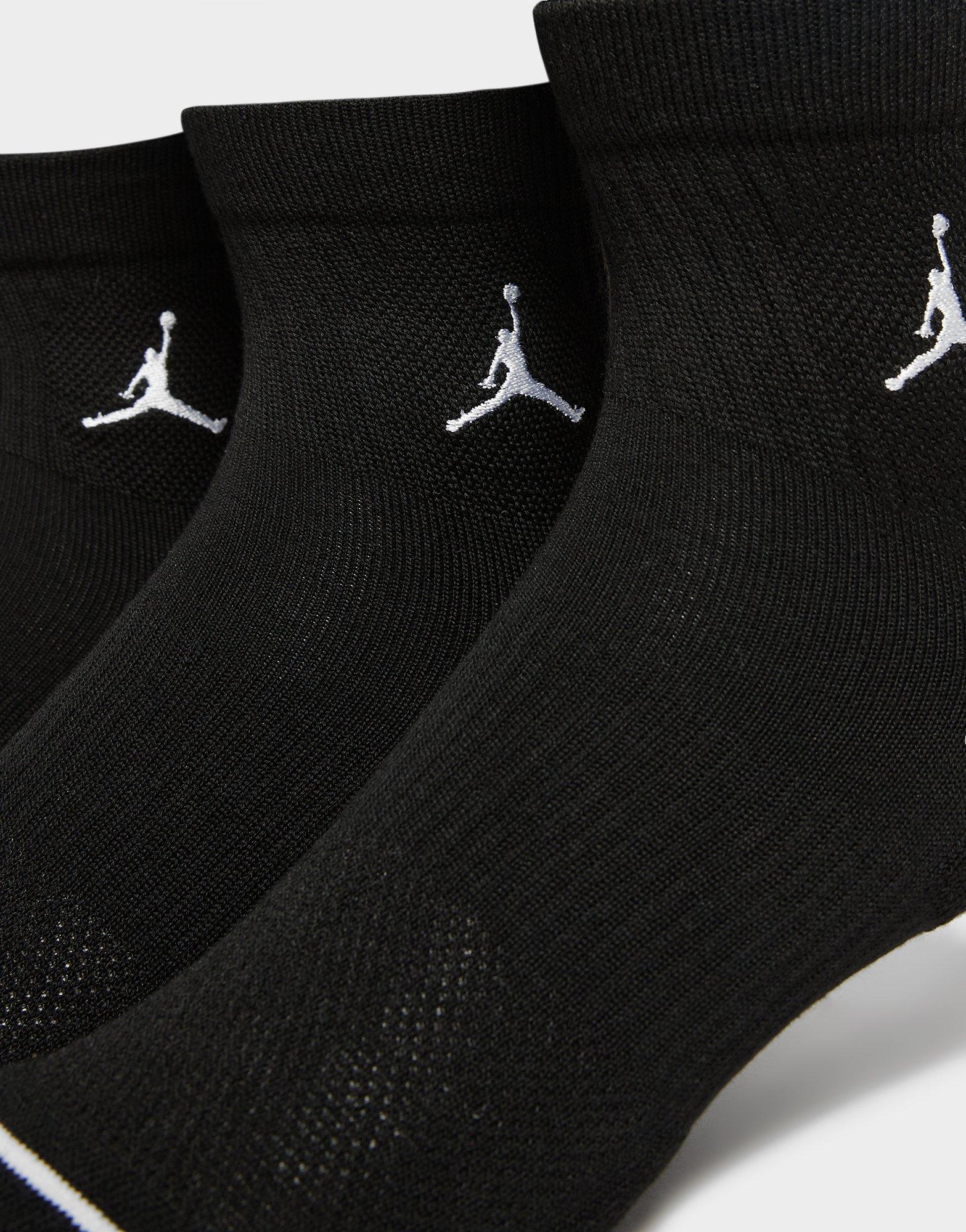 Lot de 3 paires de chaussette Jordan Jumpman Crew Jordan en noir pour  garçon (3-16 ans), Galeries Lafayette