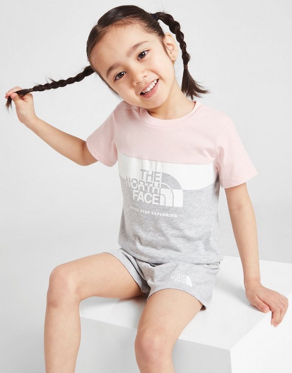 The North Face Girls' Graphic T-Shirt/Shorts Set Infant
