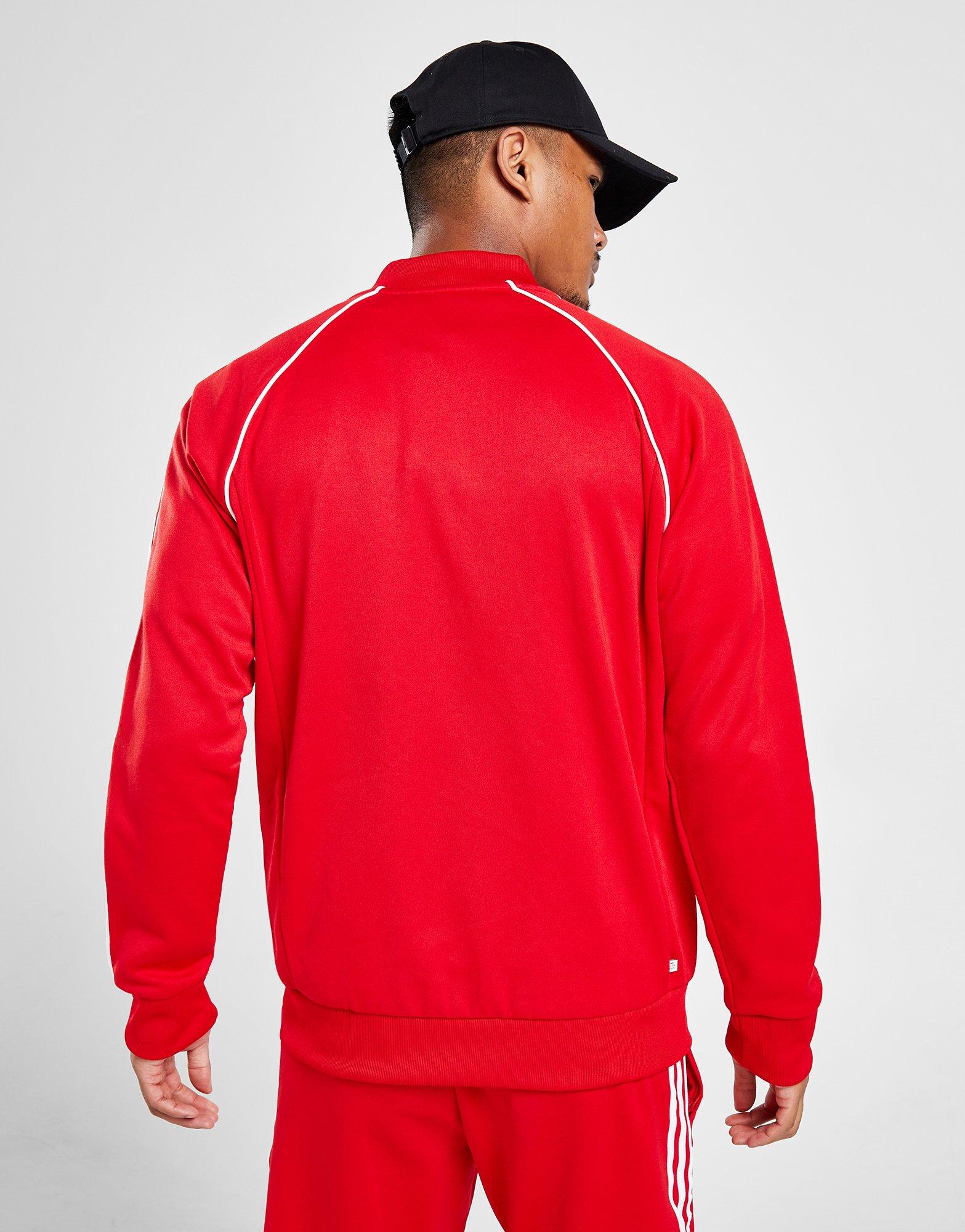 adidas Originals SST TRACK TOP Vermelho - Entrega gratuita   ! -  Textil Casacos fato de treino Crianca 34,50 €