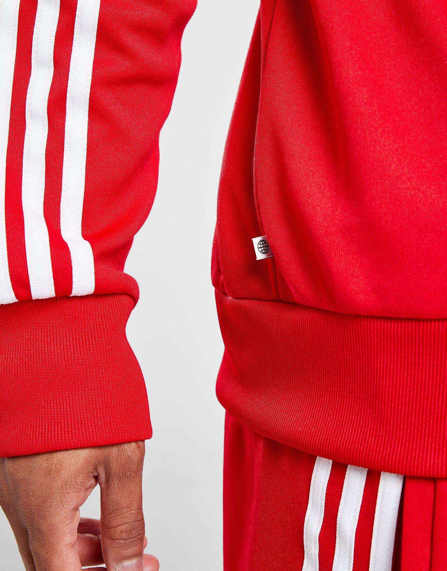 adidas Originals SST TRACK TOP Vermelho - Entrega gratuita   ! -  Textil Casacos fato de treino Crianca 34,50 €