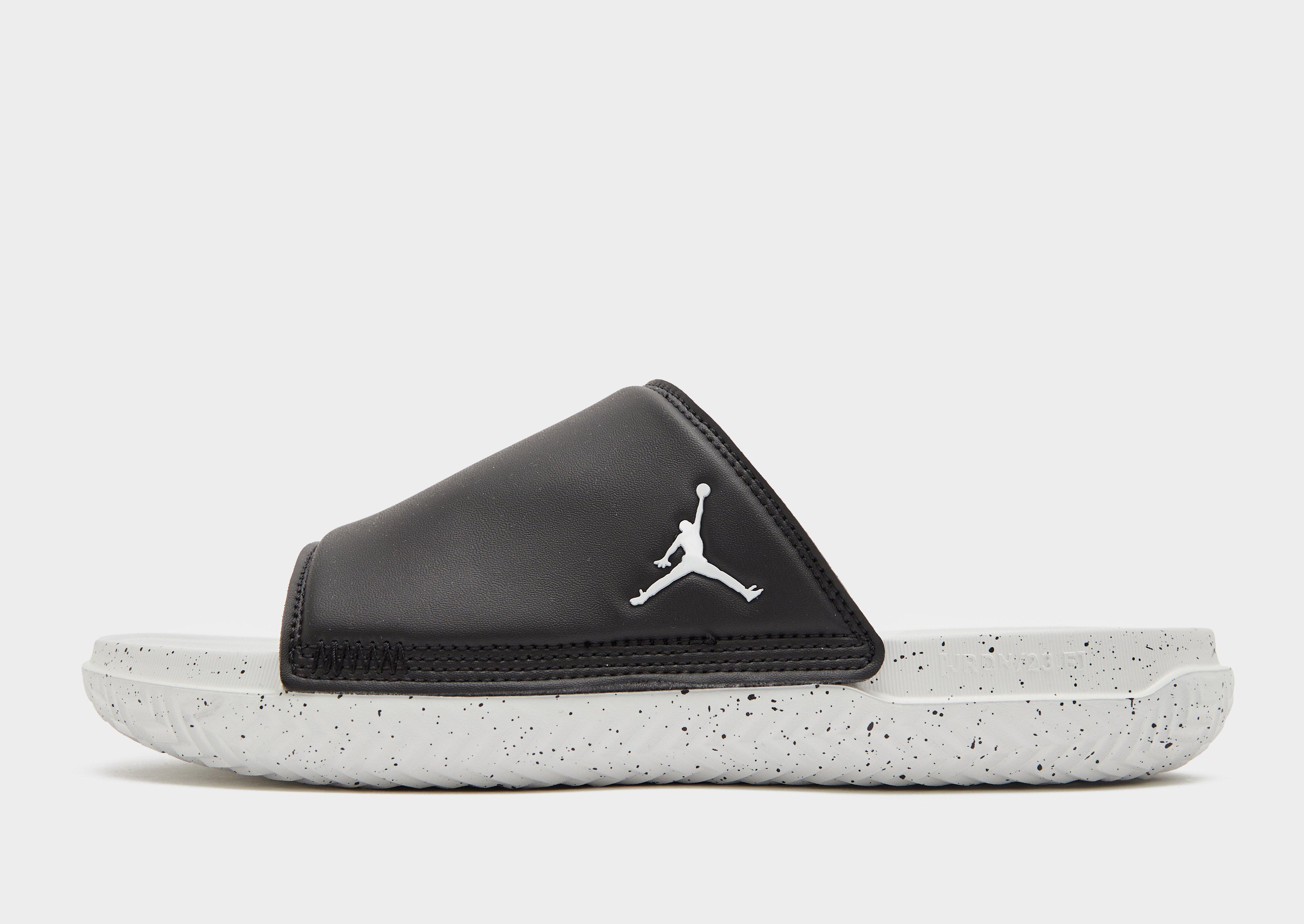 Black Jordan Play Slides | JD Sports Global - JD Sports Global