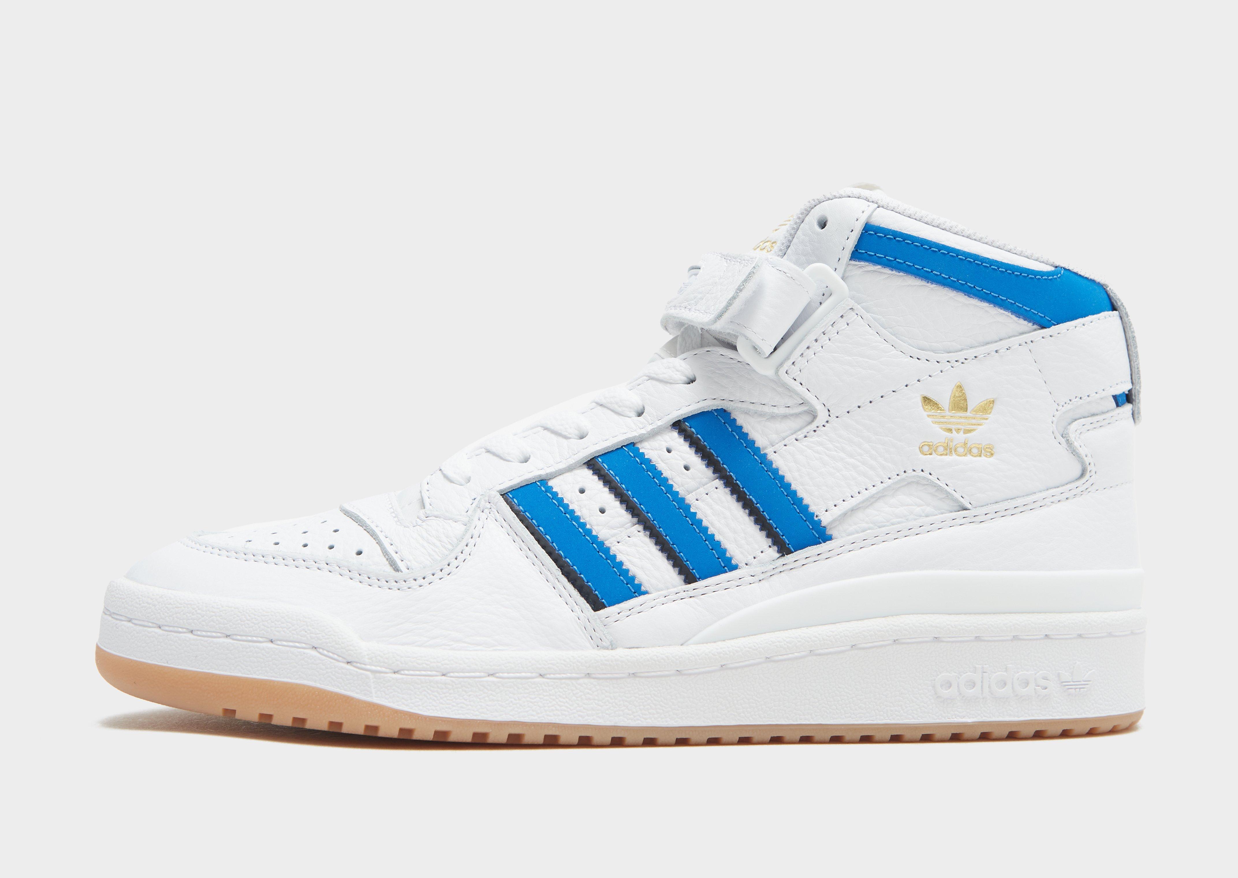 ajustar gráfico Entretenimiento adidas Originals Forum Mid en Blanco | JD Sports España