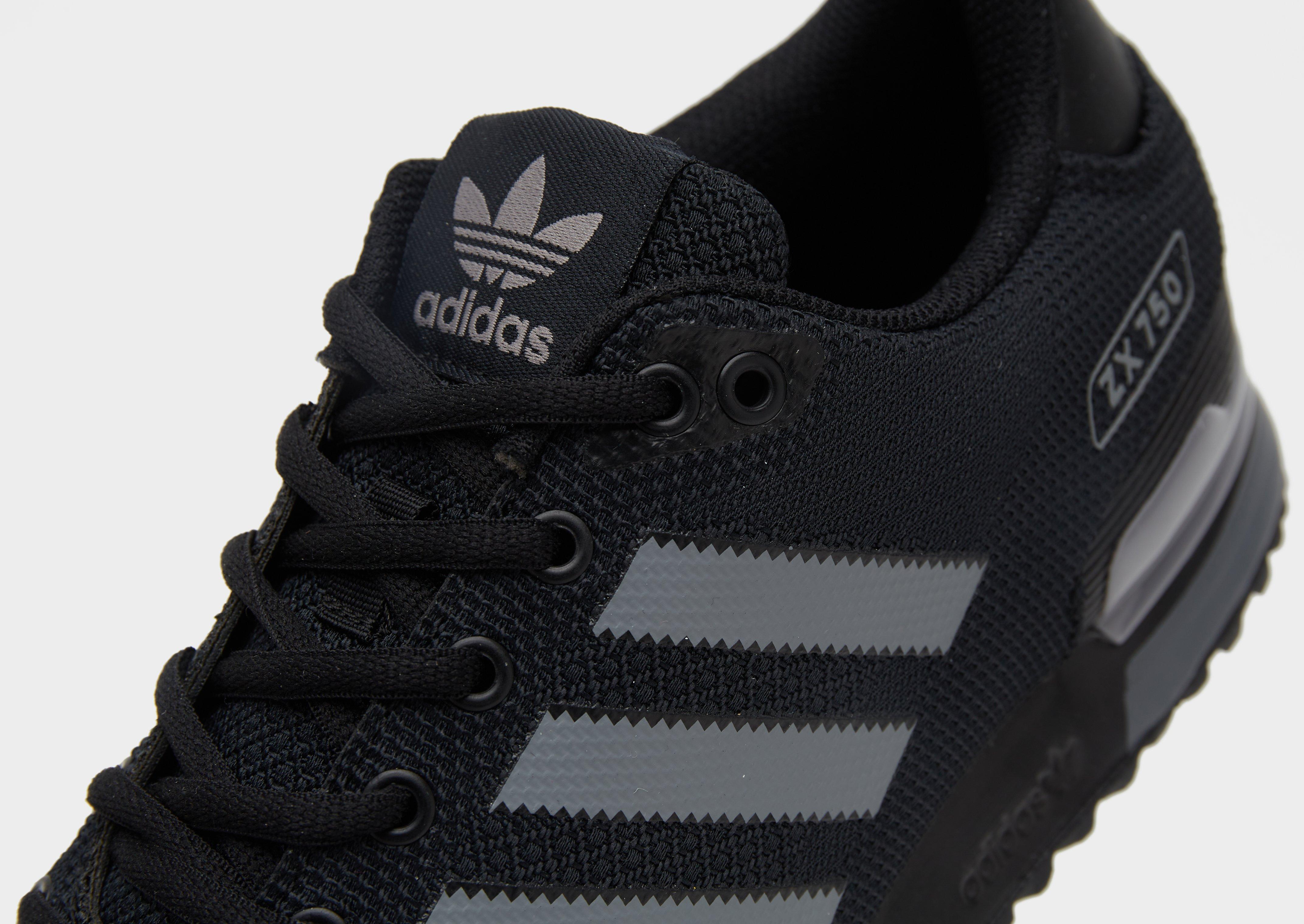 Black adidas Originals ZX 750 Woven - JD Sports Global