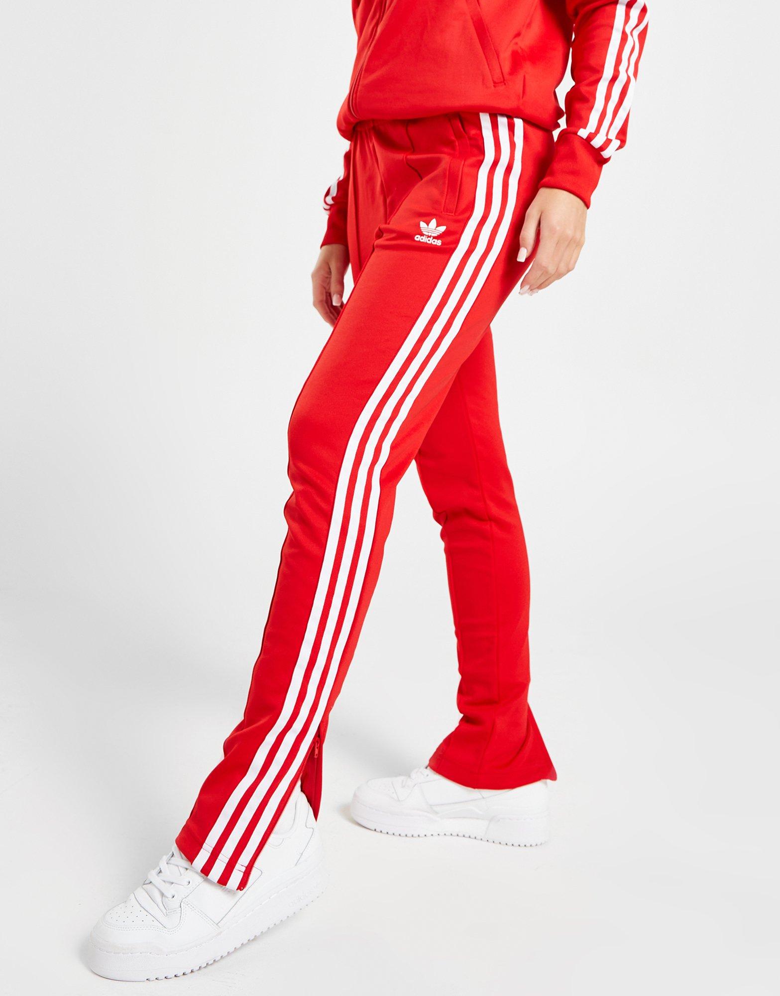 Red adidas Originals SST Track Pants | JD Sports UK
