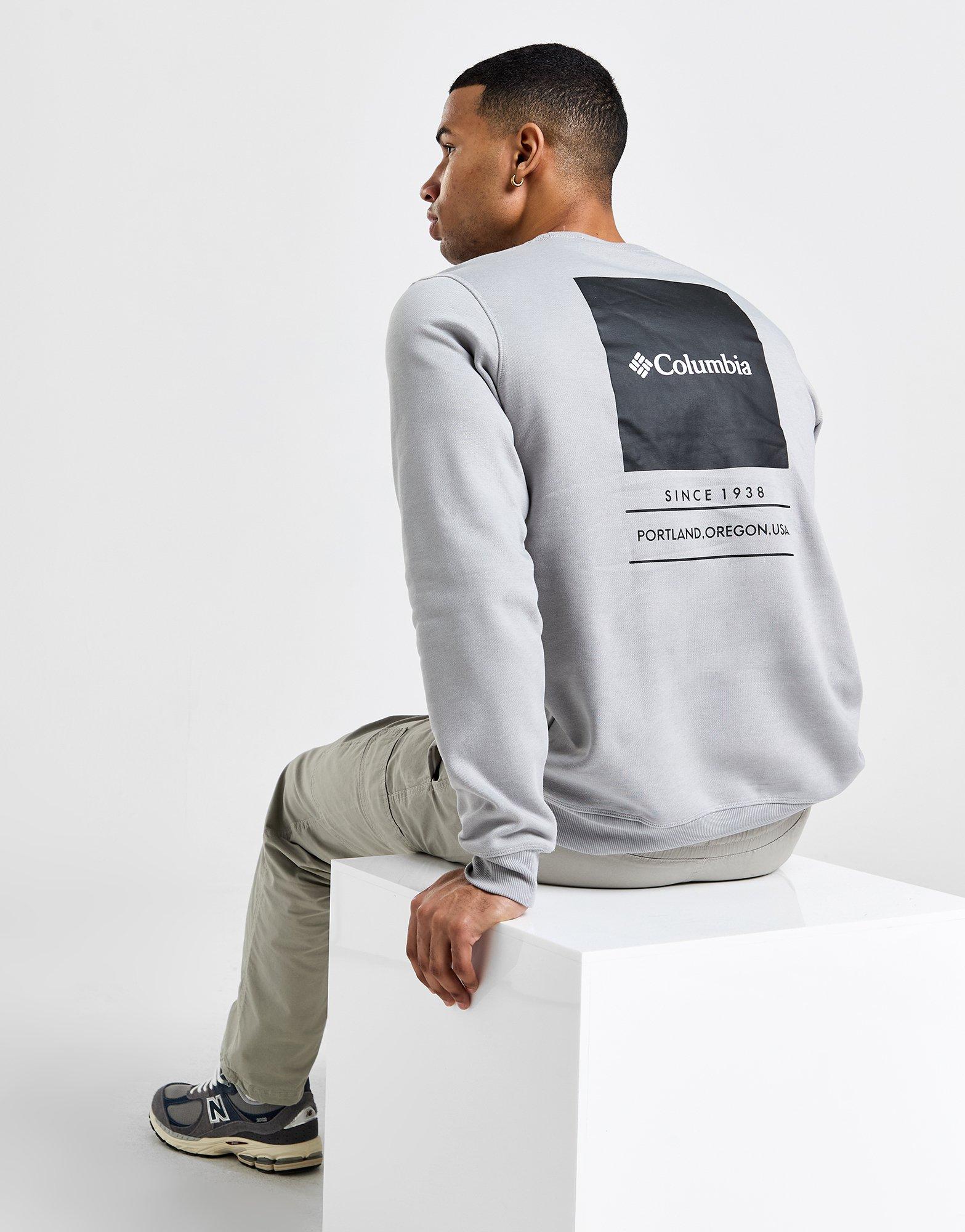 Columbia on sale grey sweatshirt