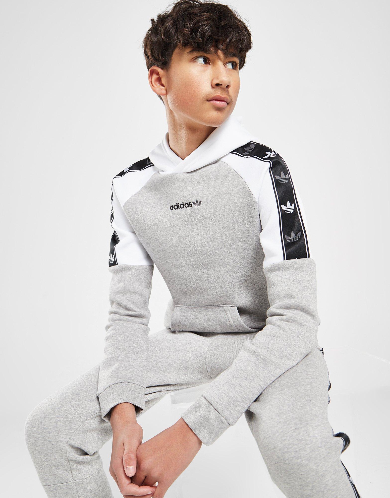 grey adidas hoodie junior