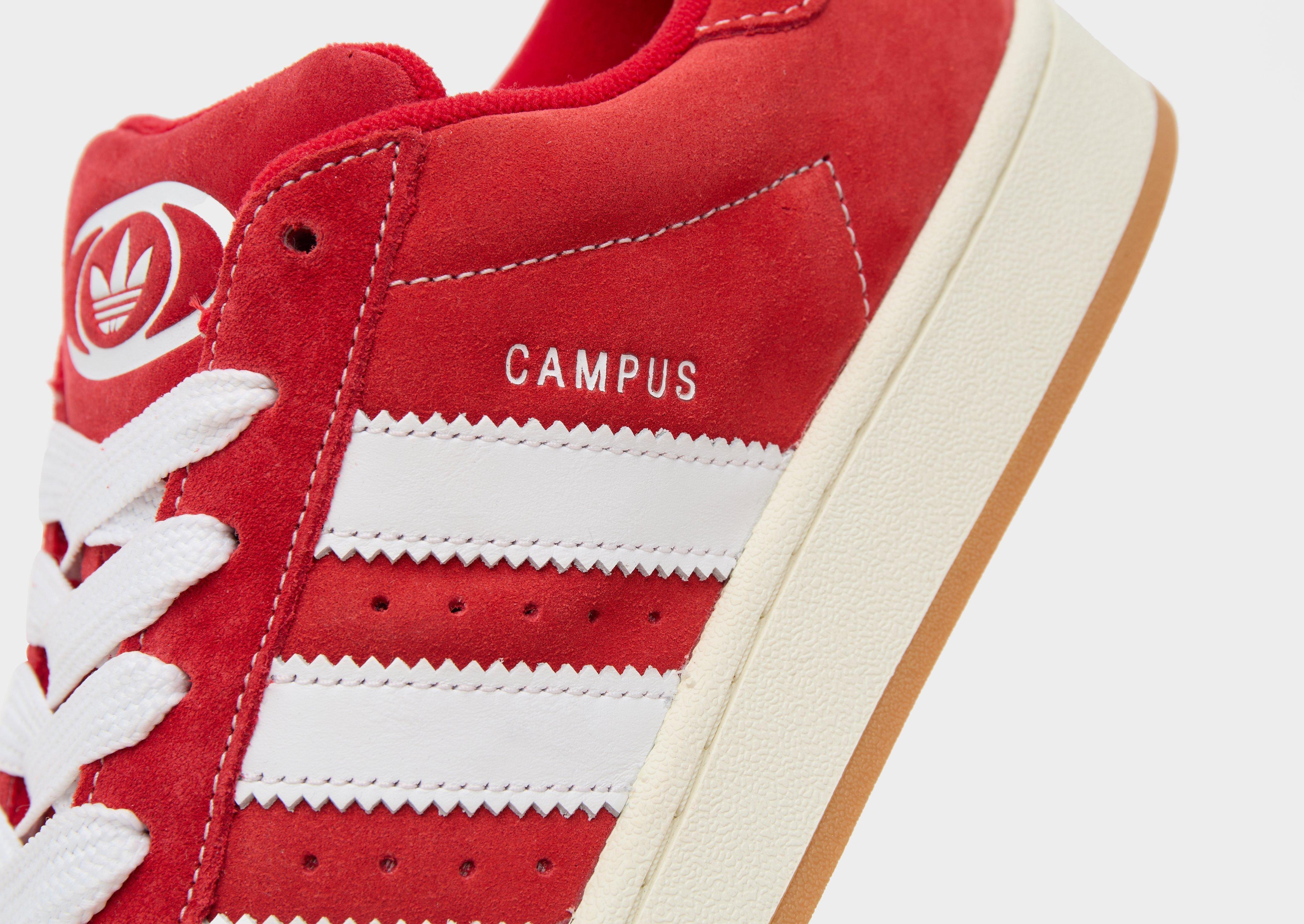 Adidas best sale campus rojo