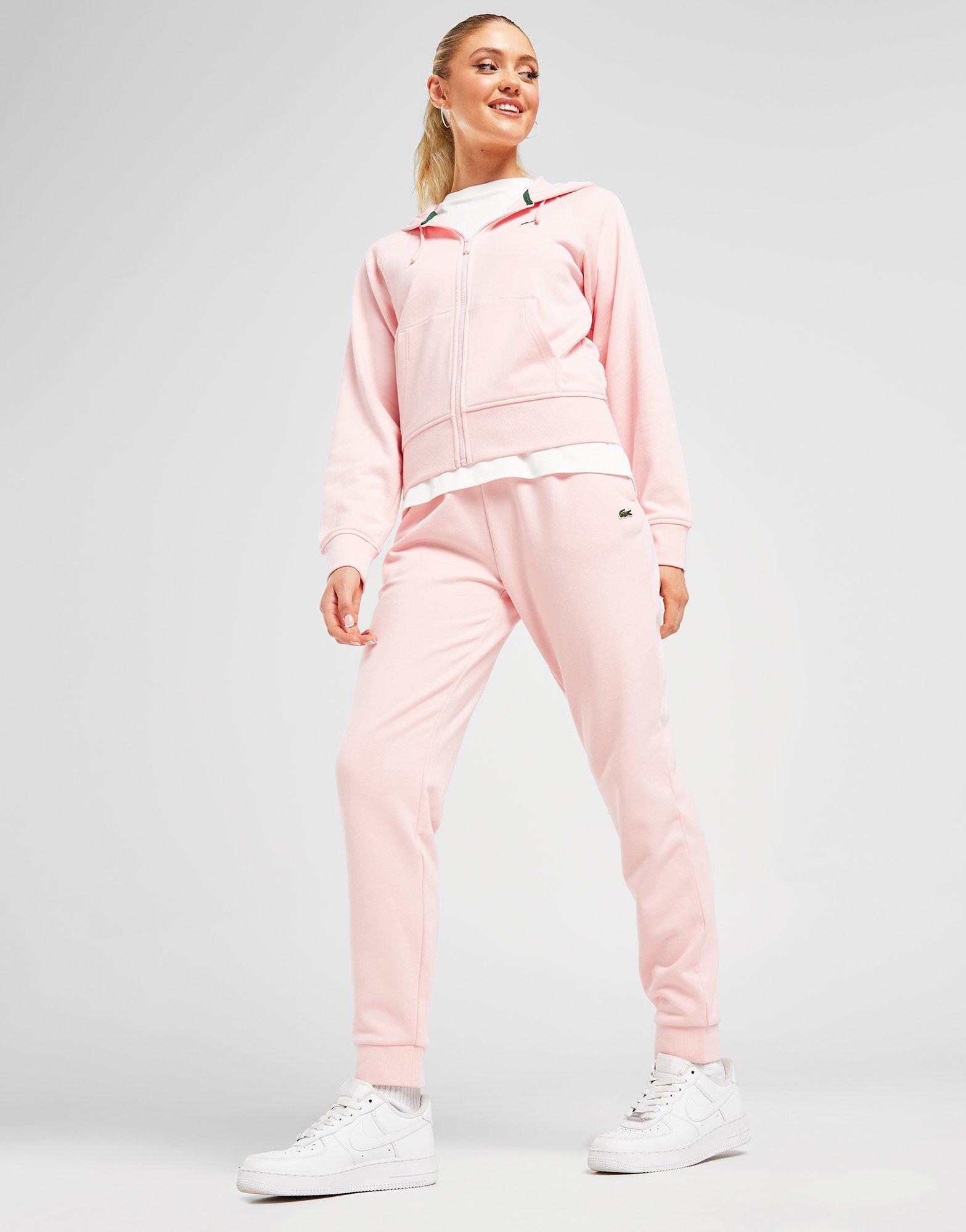 Pink Lacoste Small Logo Joggers JD Sports NZ