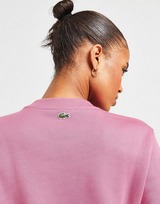 Lacoste Sweatshirt Logo Ovale Femme