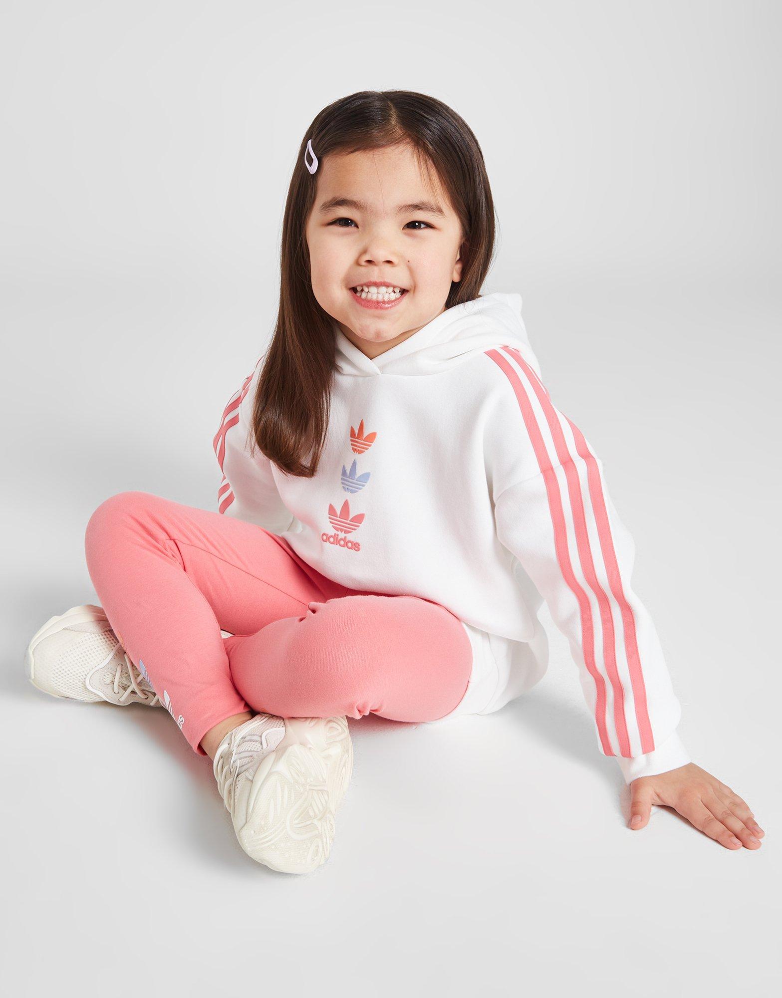 Trefoil Hoodie/Leggings Set Children's - JD Sports