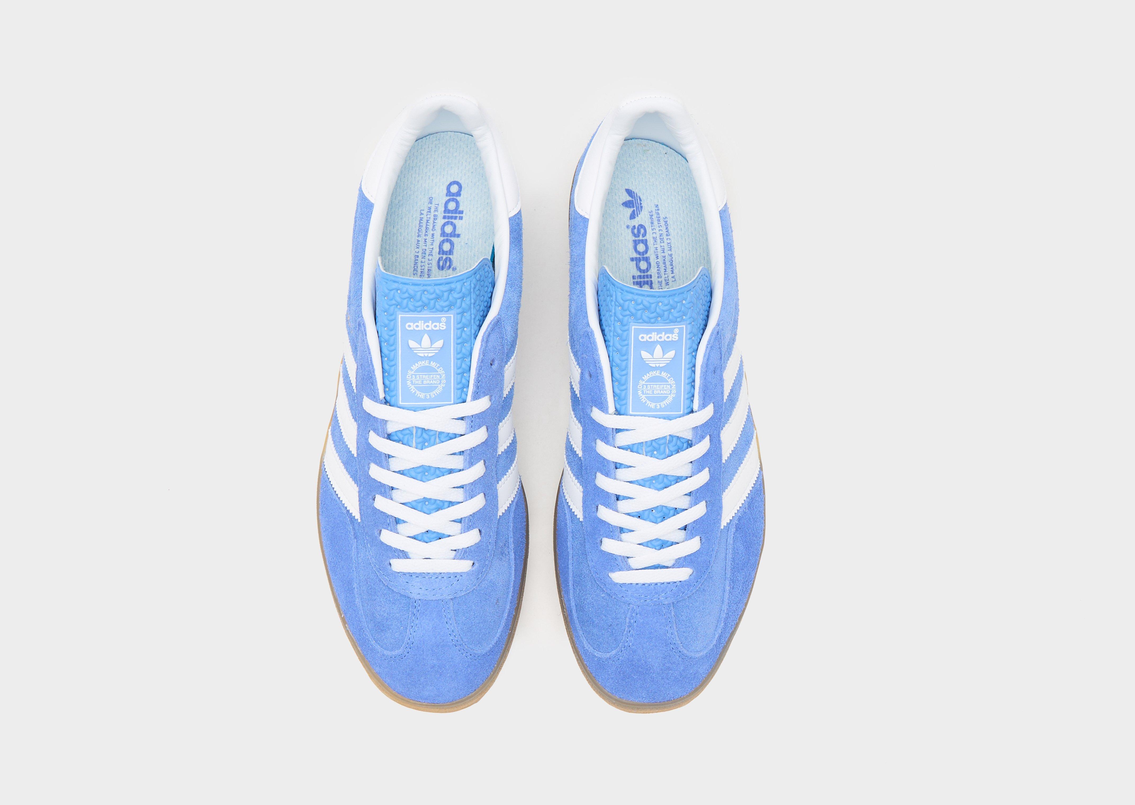 Blue adidas Originals Gazelle Indoor - JD Sports Global