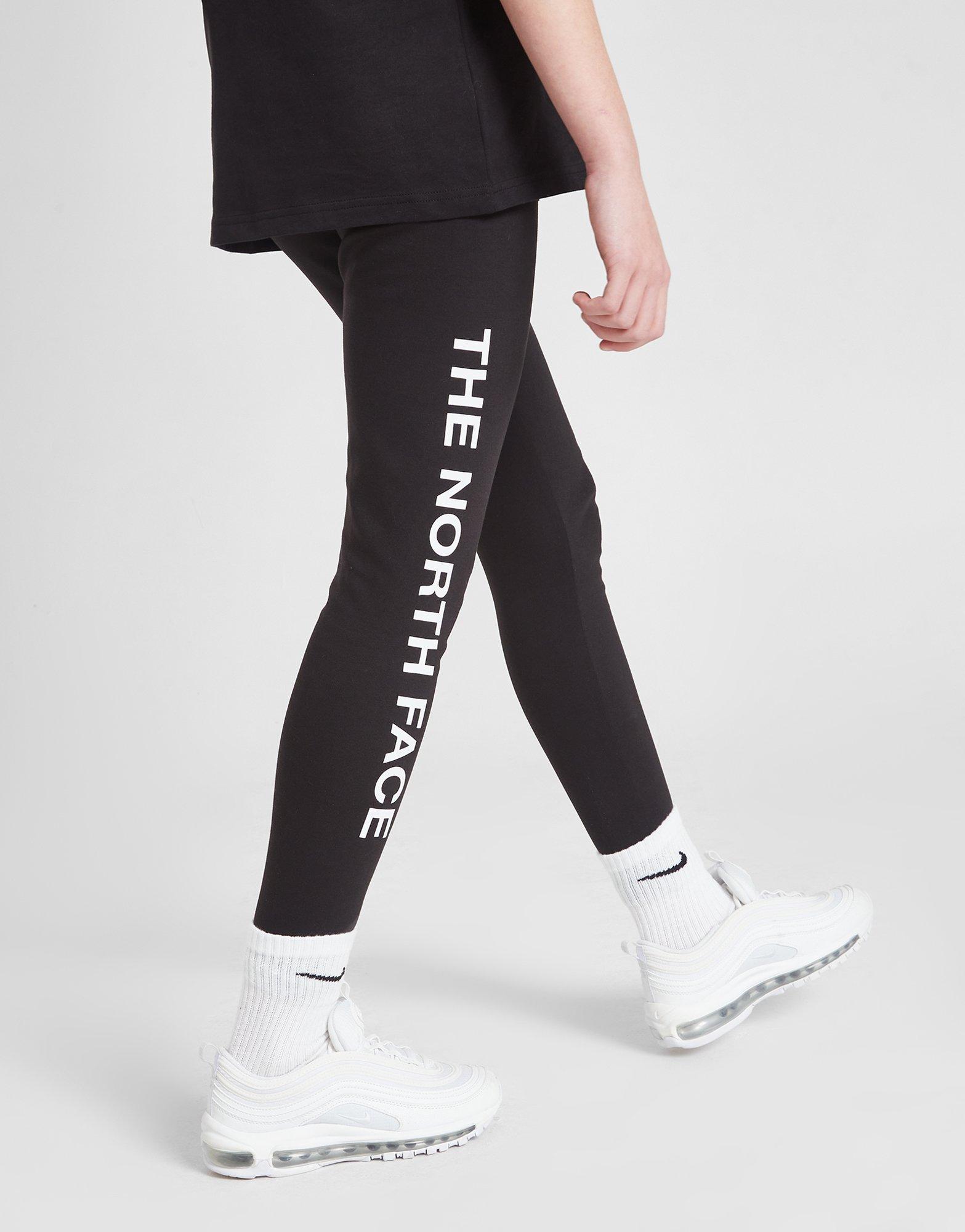 The North Face Girl Graphic Legging, Black - McElhinneys