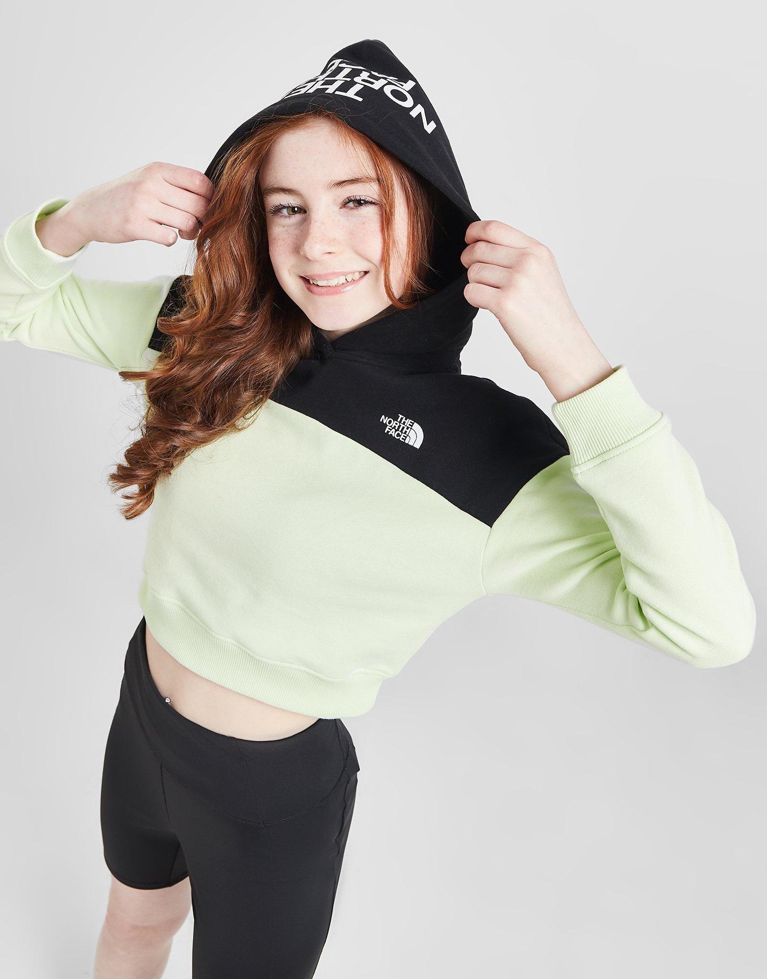 The North Face Girls' Drew Crop Overhead Hoodie Junior