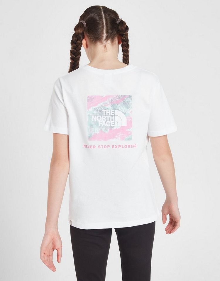 White The North Face Girls' Relaxed Box T-Shirt Junior | JD Sports UK