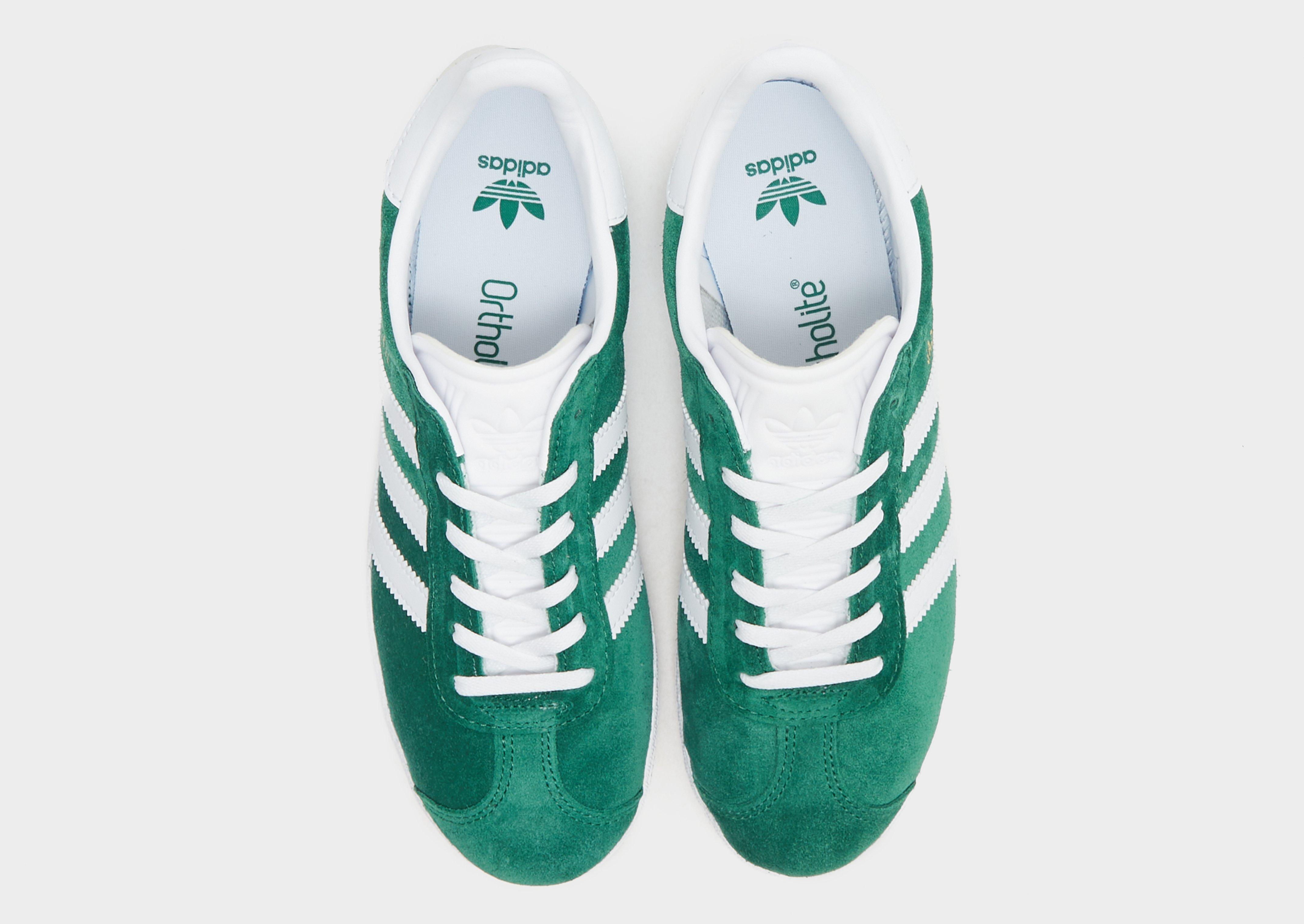 Green adidas Originals Gazelle Junior - JD Sports Ireland