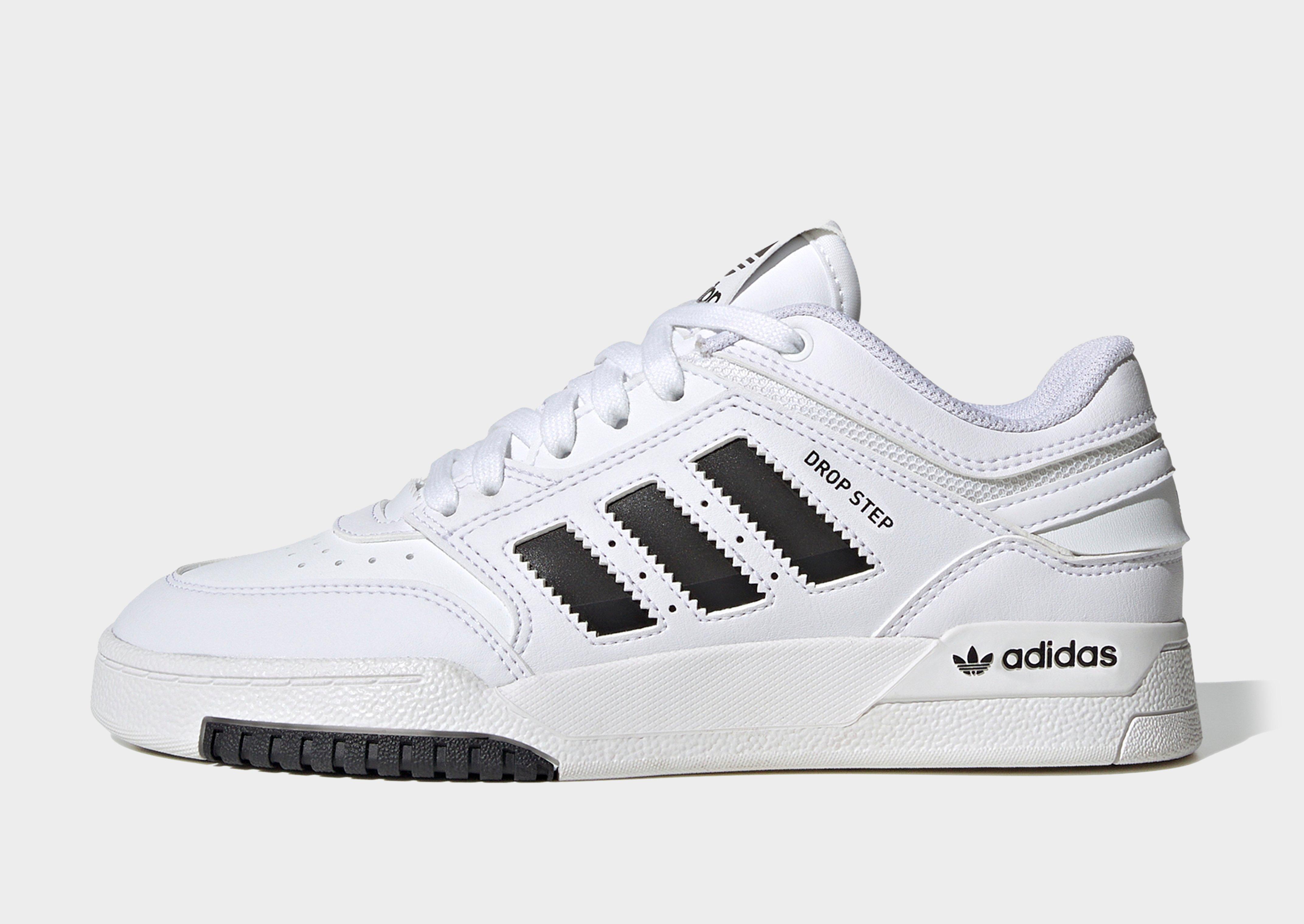 Minder dan een schuldeiser regelmatig White adidas Originals Drop Step Low Junior | JD Sports UK