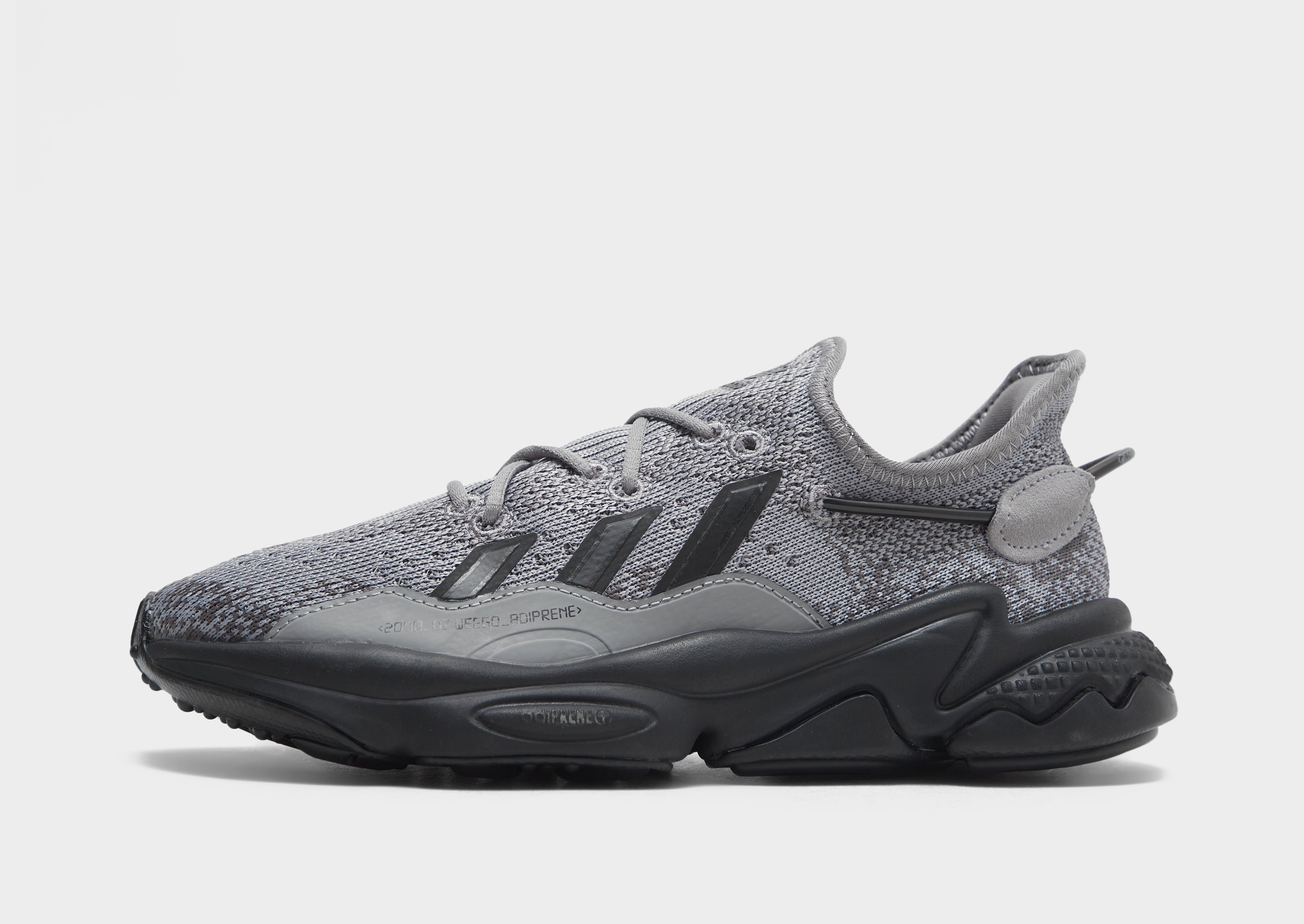 Grey adidas Originals Ozweego Knit Junior | JD Sports UK