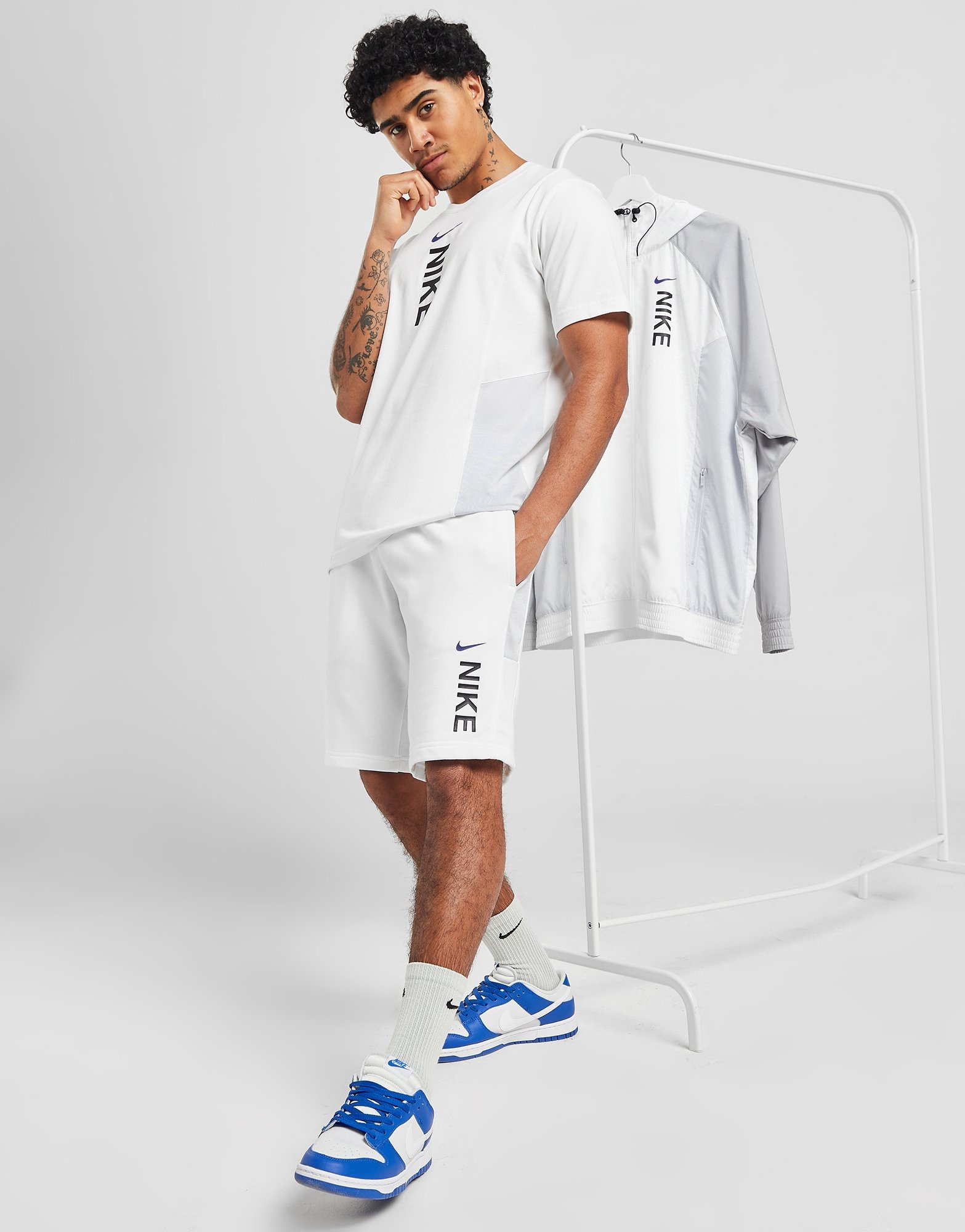 vaak solide Kip White Nike Hybrid Shorts | JD Sports Global