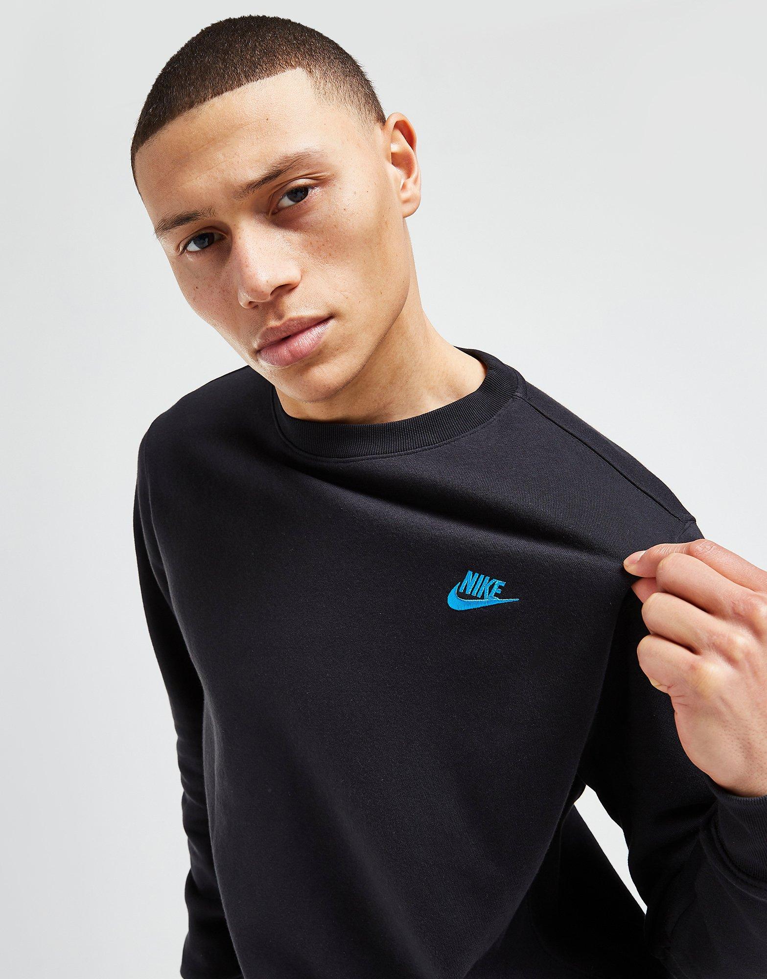 Black Nike Foundation Crew Sweatshirt JD Sports Global