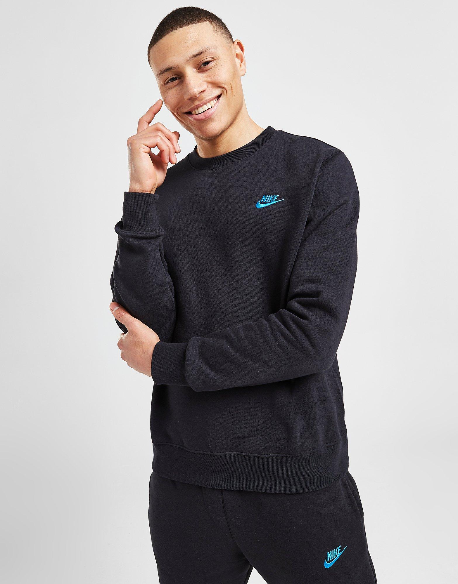 Nike foundation crew store sweatshirt navy