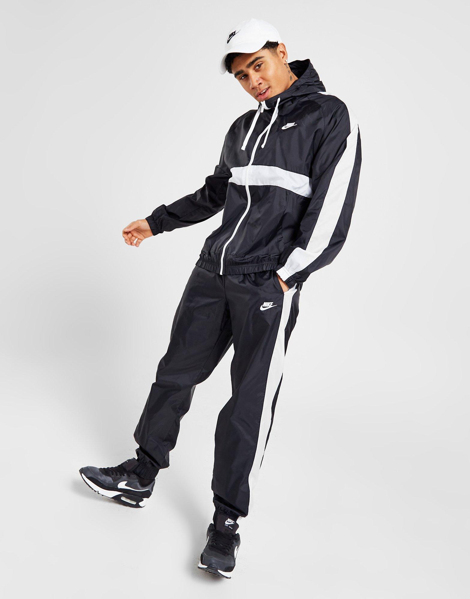 Black Nike Woven Tracksuit | JD Sports