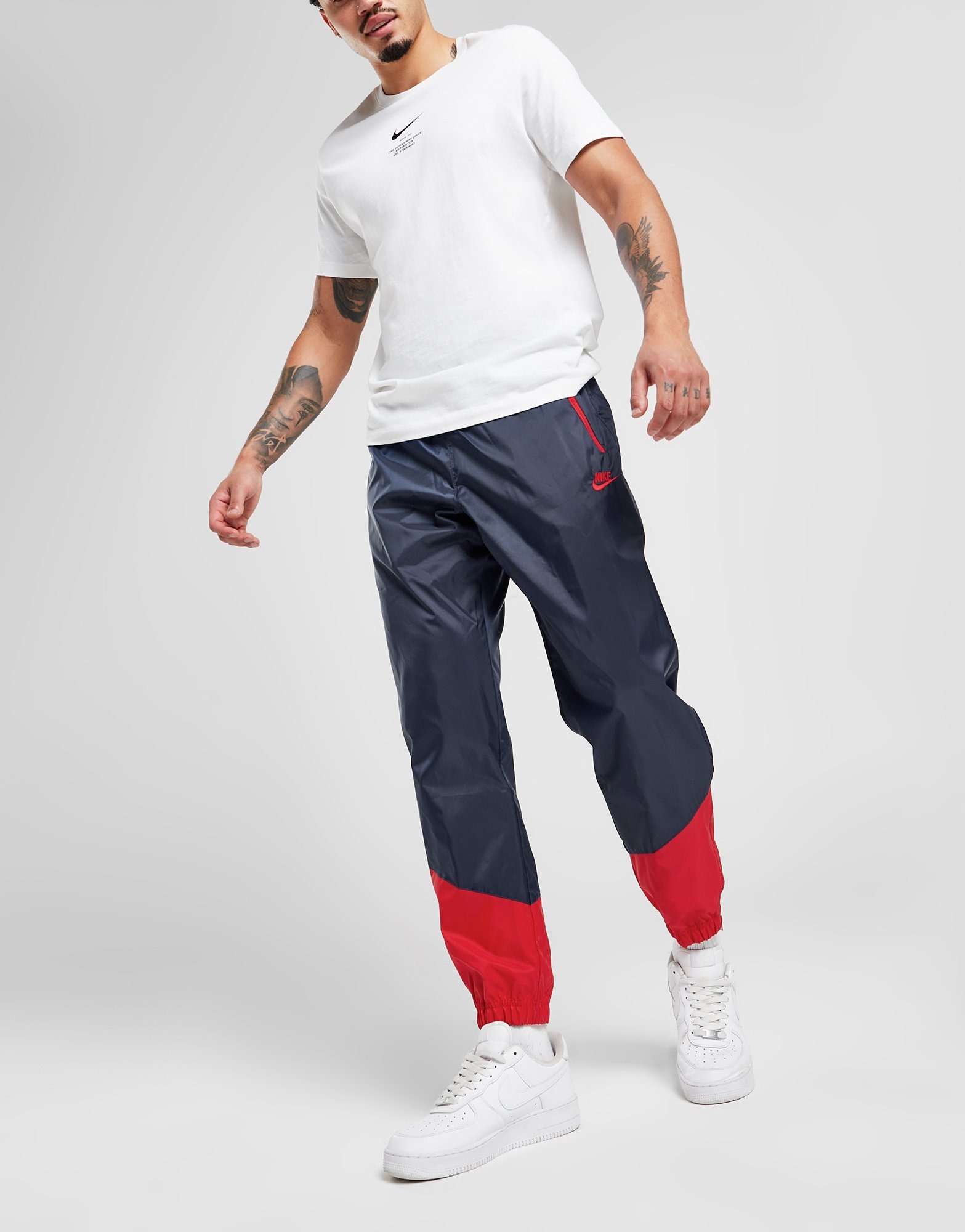 Blue Windrunner Track Pants | Sports Global